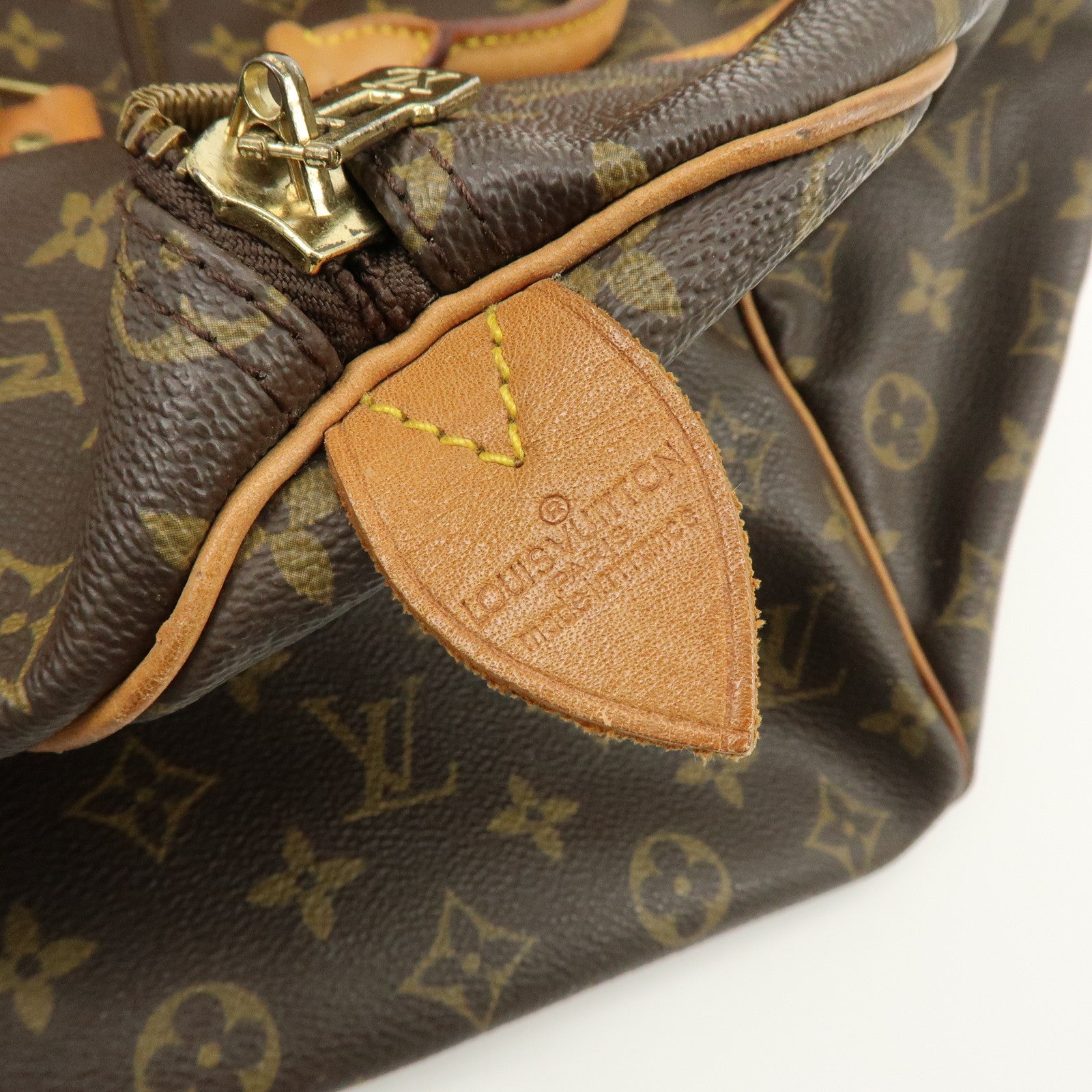Louis Vuitton Monogram Keep All 50 Boston Bag Brown M41426