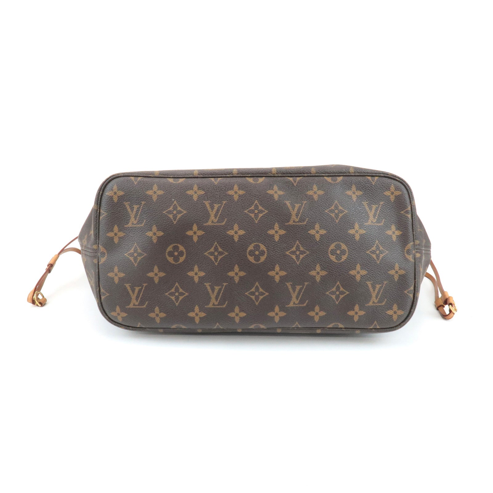 Louis Vuitton Monogram Neverfull MM Tote Bag Brown M40156