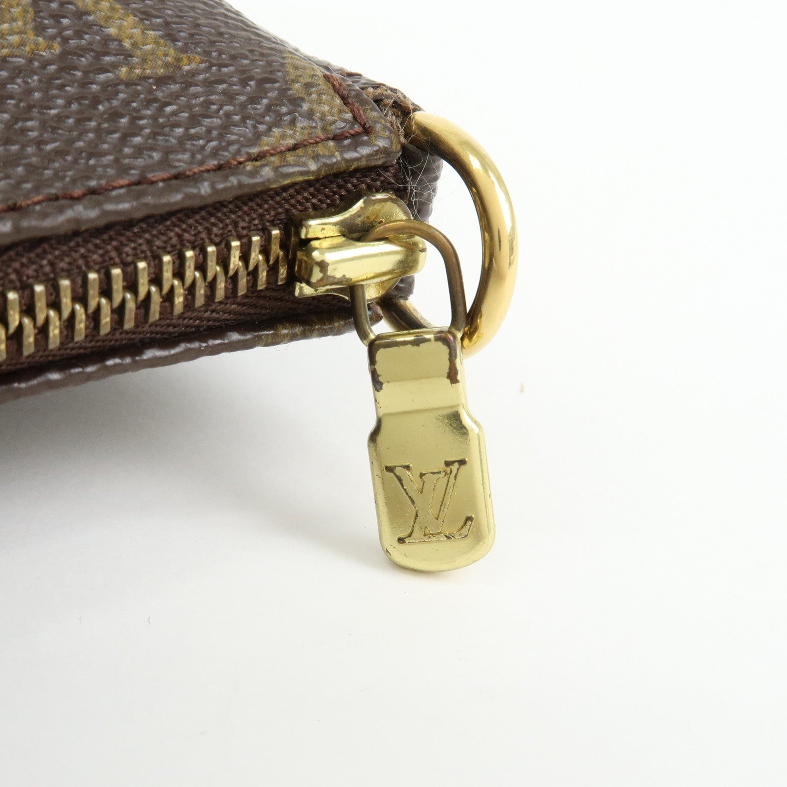 Louis Vuitton Monogram Pochette Accessoires Pouch Hand Bag M51980