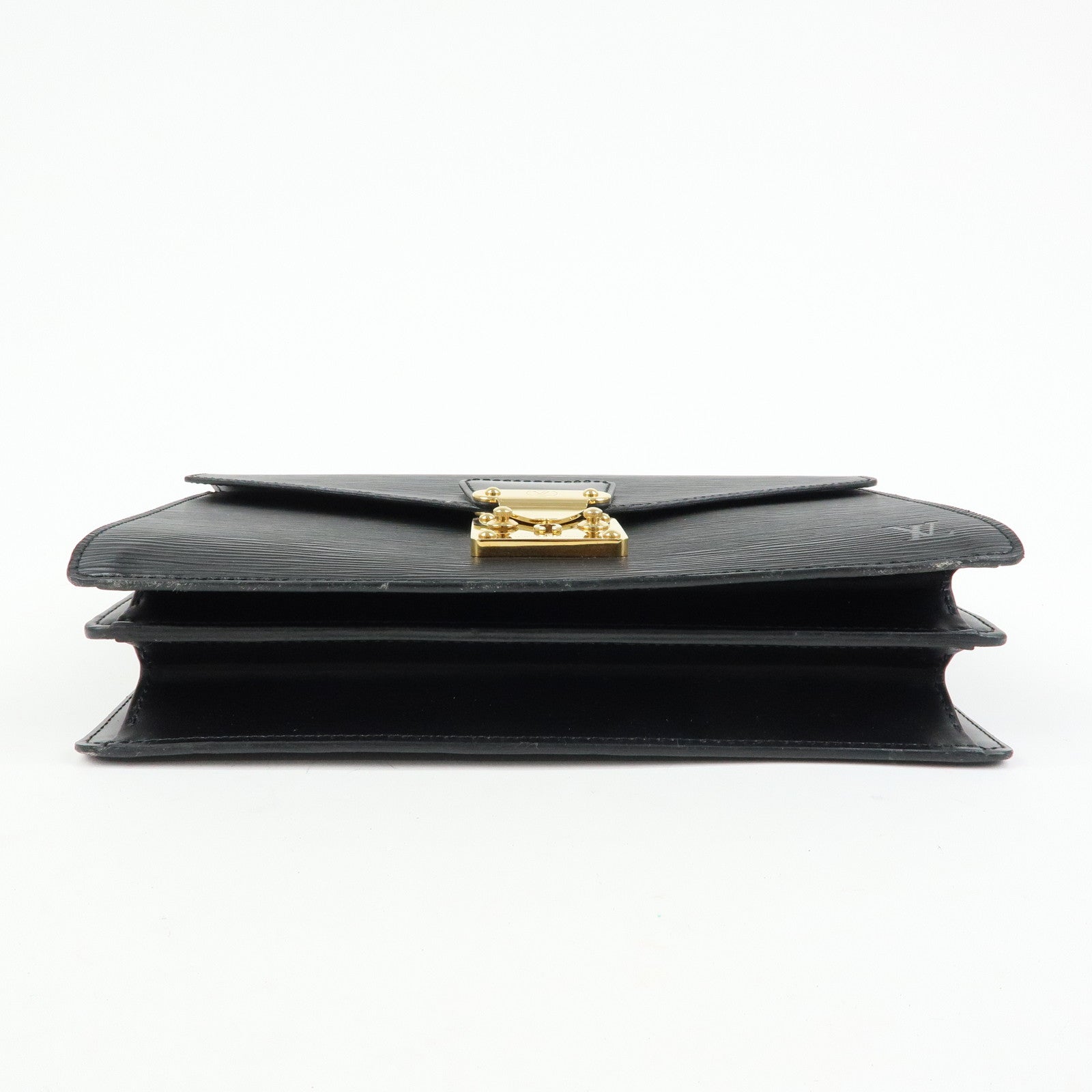 Louis Vuitton Epi Concorde Leather Hand Bag Noir Black M52132