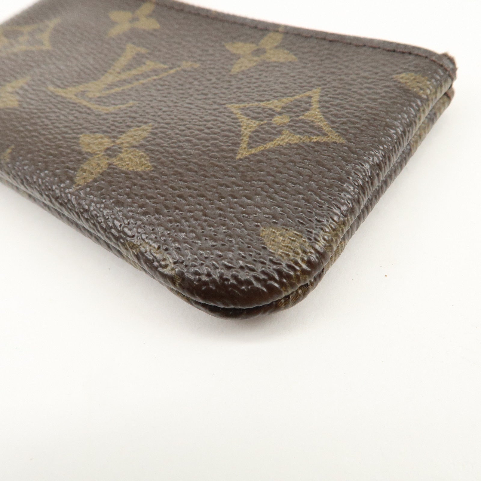 Louis Vuitton Monogram Pochette Cles Coin Case Key Case M62650