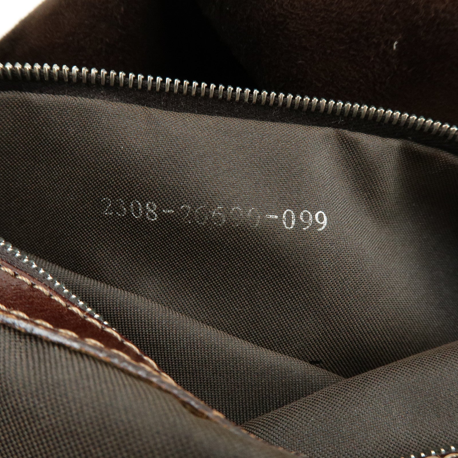 FENDI Suede Tote Bag Hand Bag Shoulder Bag Brown 26690