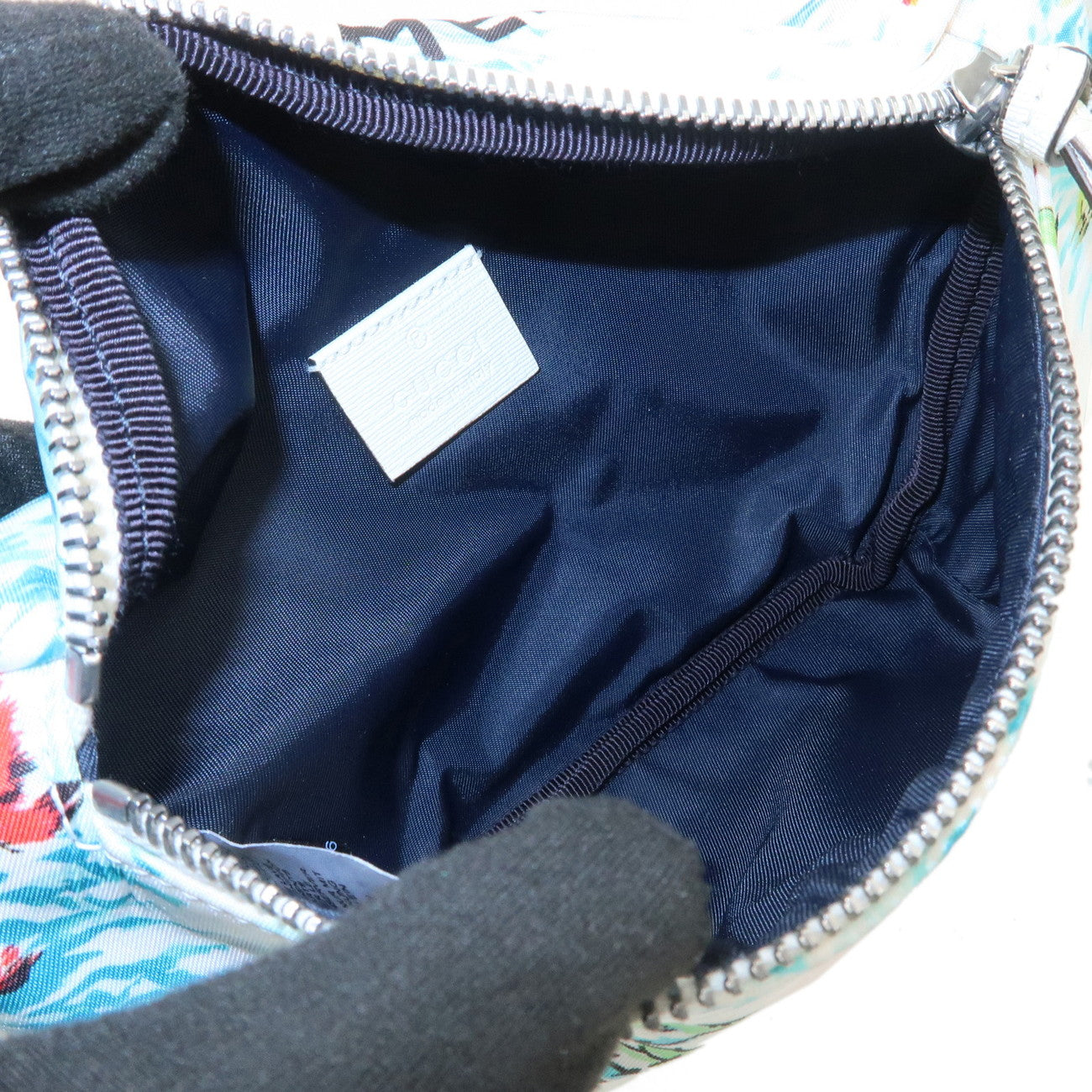 GUCCI Children's Body Bag Waist Bag Multicolor White Blue 502095