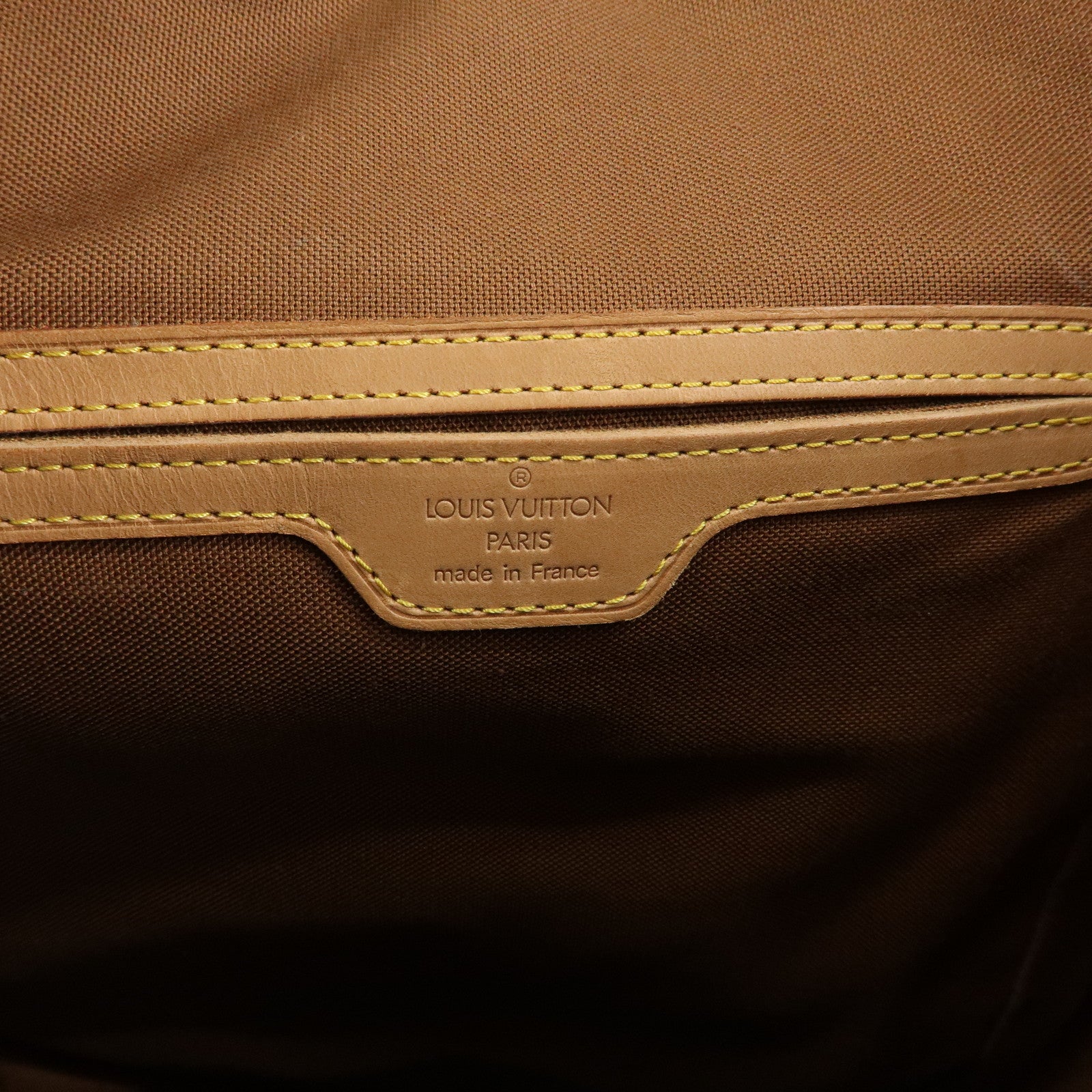 Louis Vuitton Monogram Montsouris GM Backpack Rucksack Brown M51135