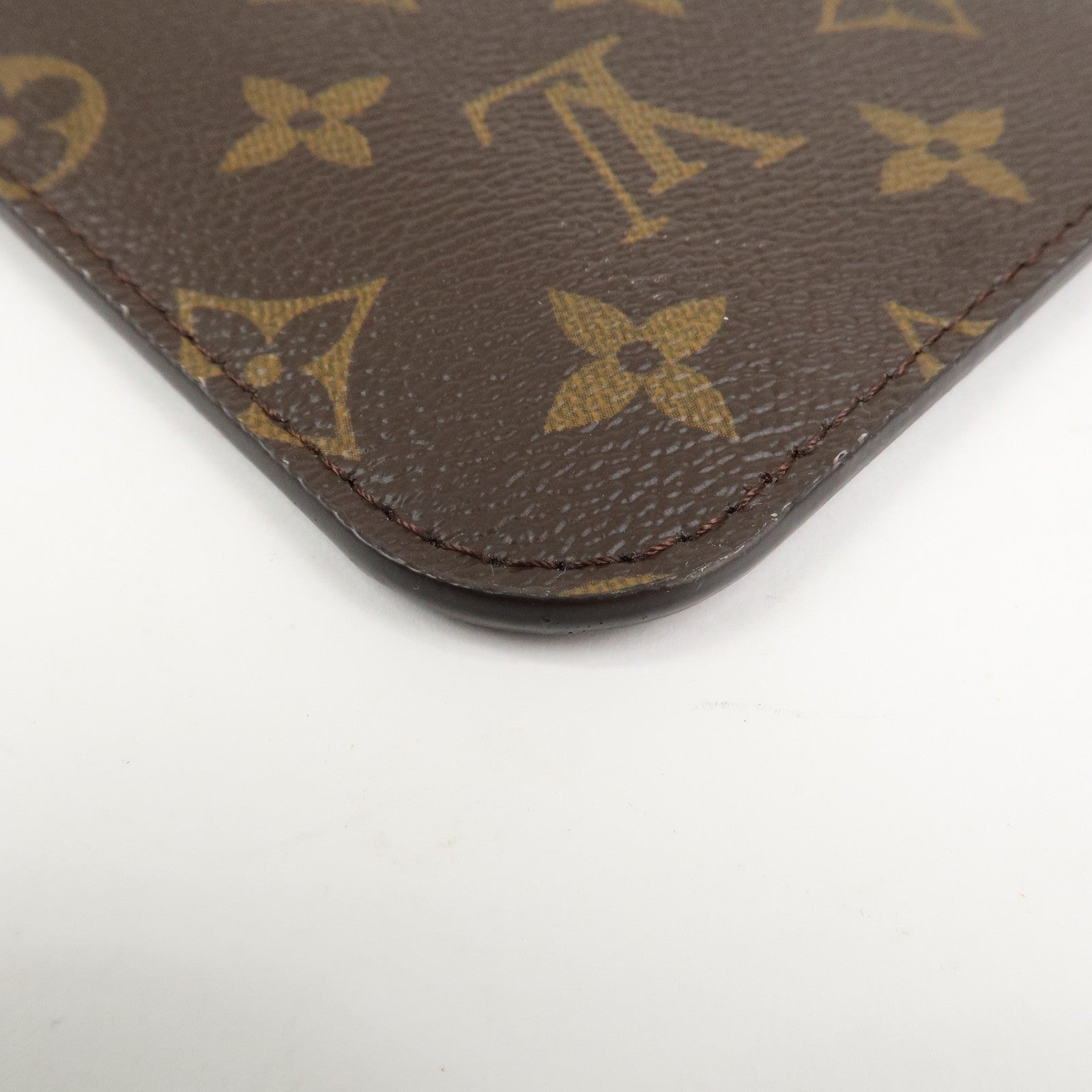 Louis Vuitton Monogram Canvas Neverfull GM Pouch Brown