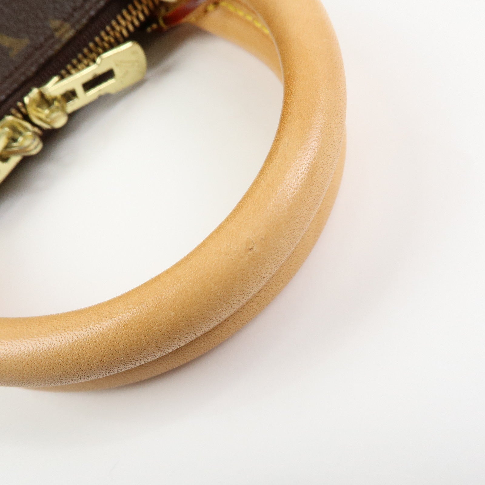 Louis Vuitton Monogram Alma Hand Bag Brown M51130