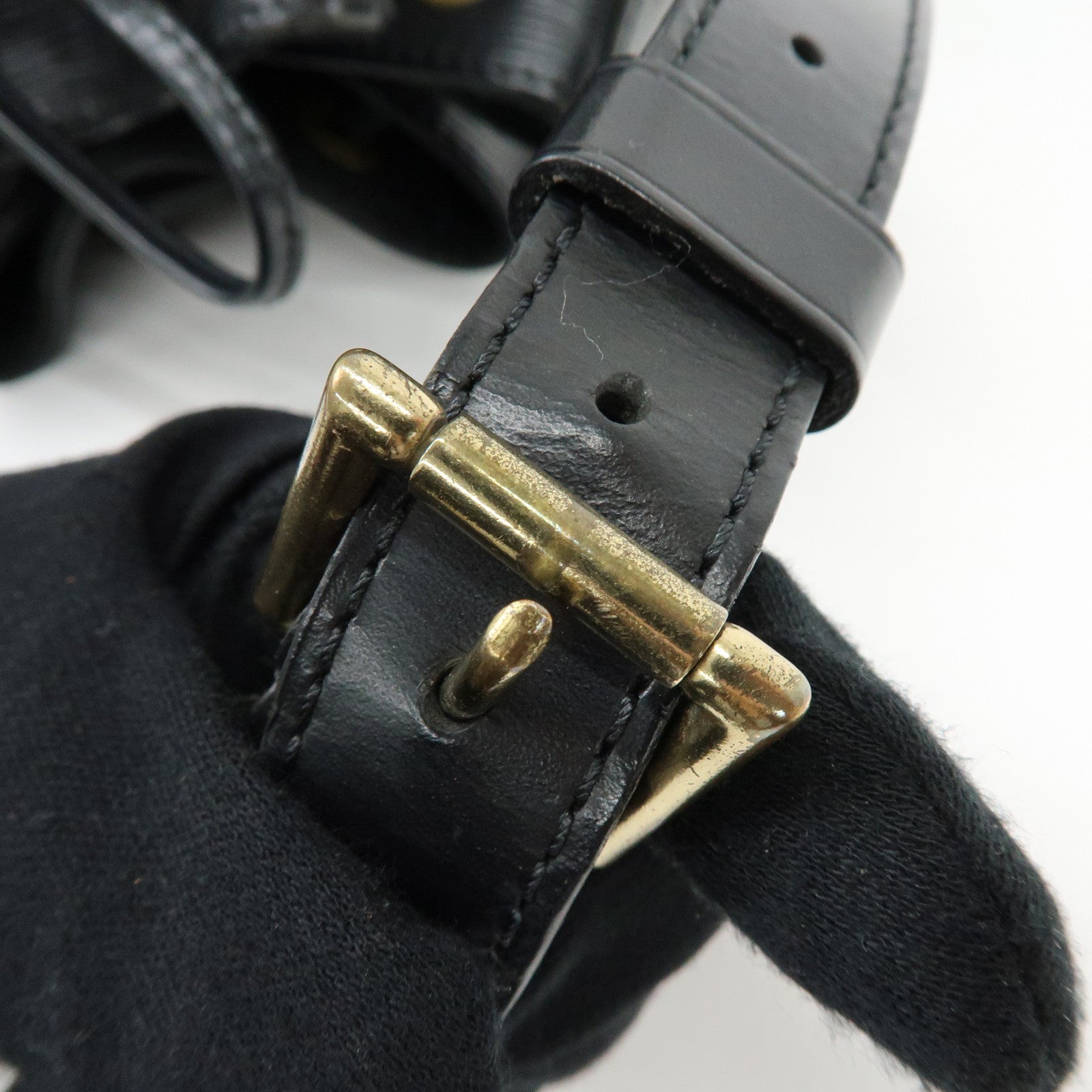 Louis Vuitton Epi Petit Noe Shoulder Bag Noir Black M59012
