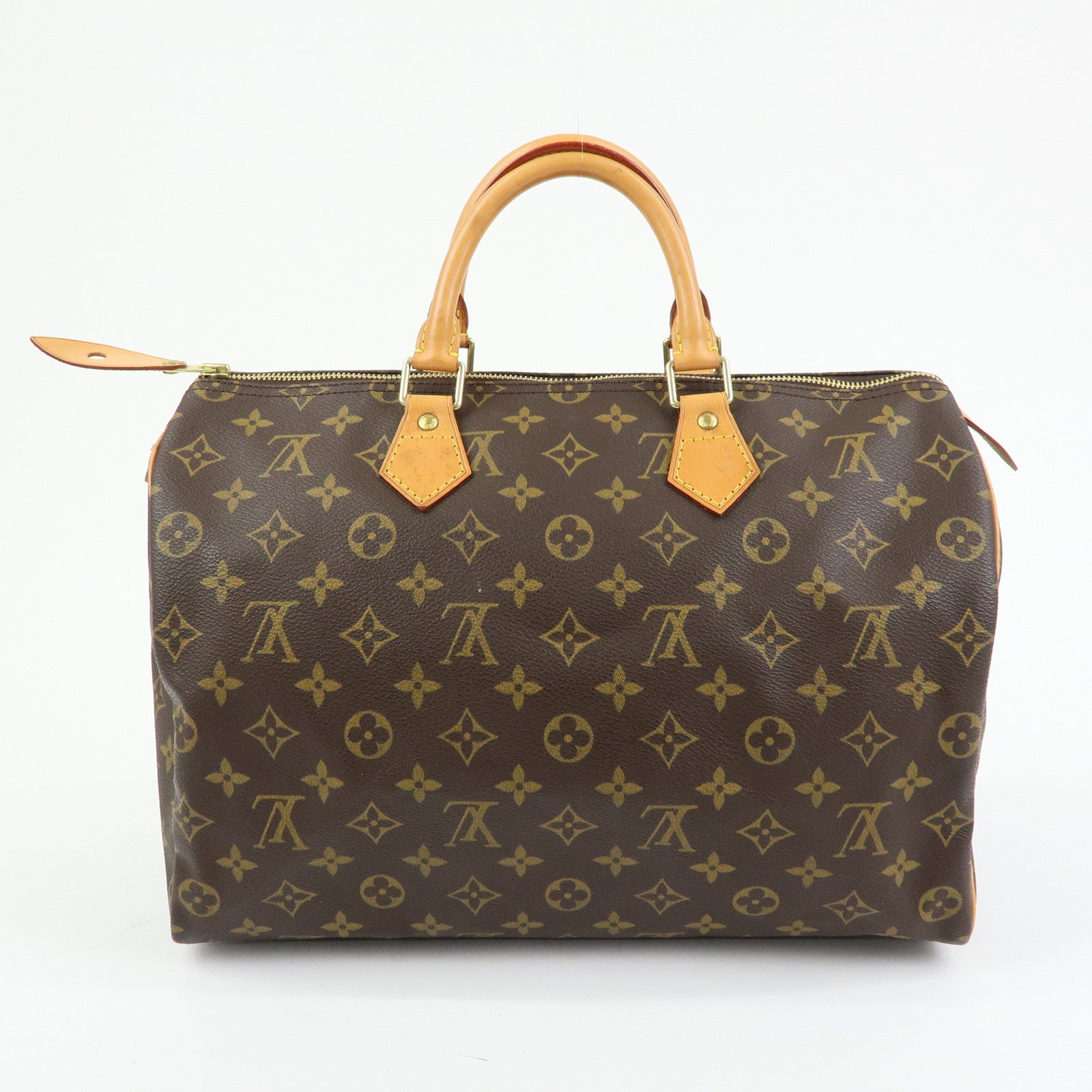 Louis Vuitton Monogram Speedy 35 Boston Bag Hand Bag M41524
