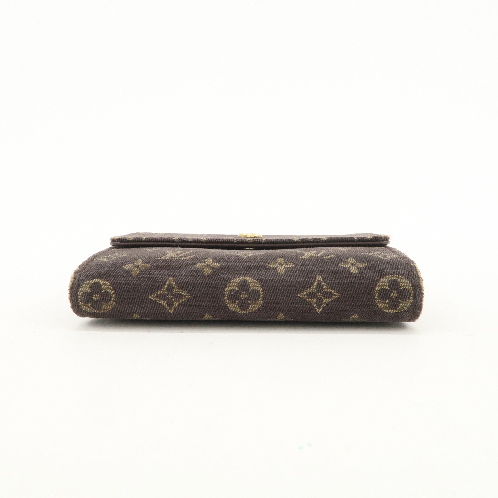 Louis Vuitton Monogram Mini Lin Portefeuille Elise Wallet M95233