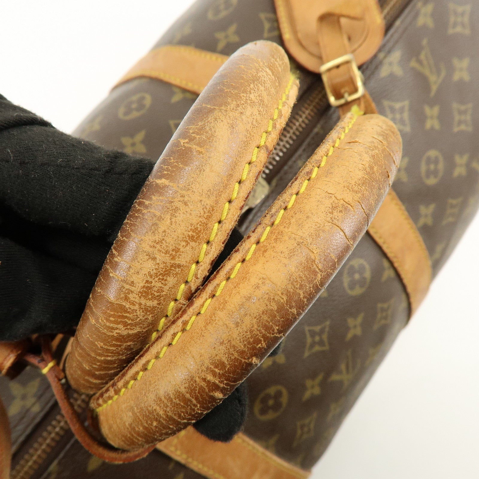 Louis Vuitton Monogram Keep All Bandouliere 60 Boston Bag M41412