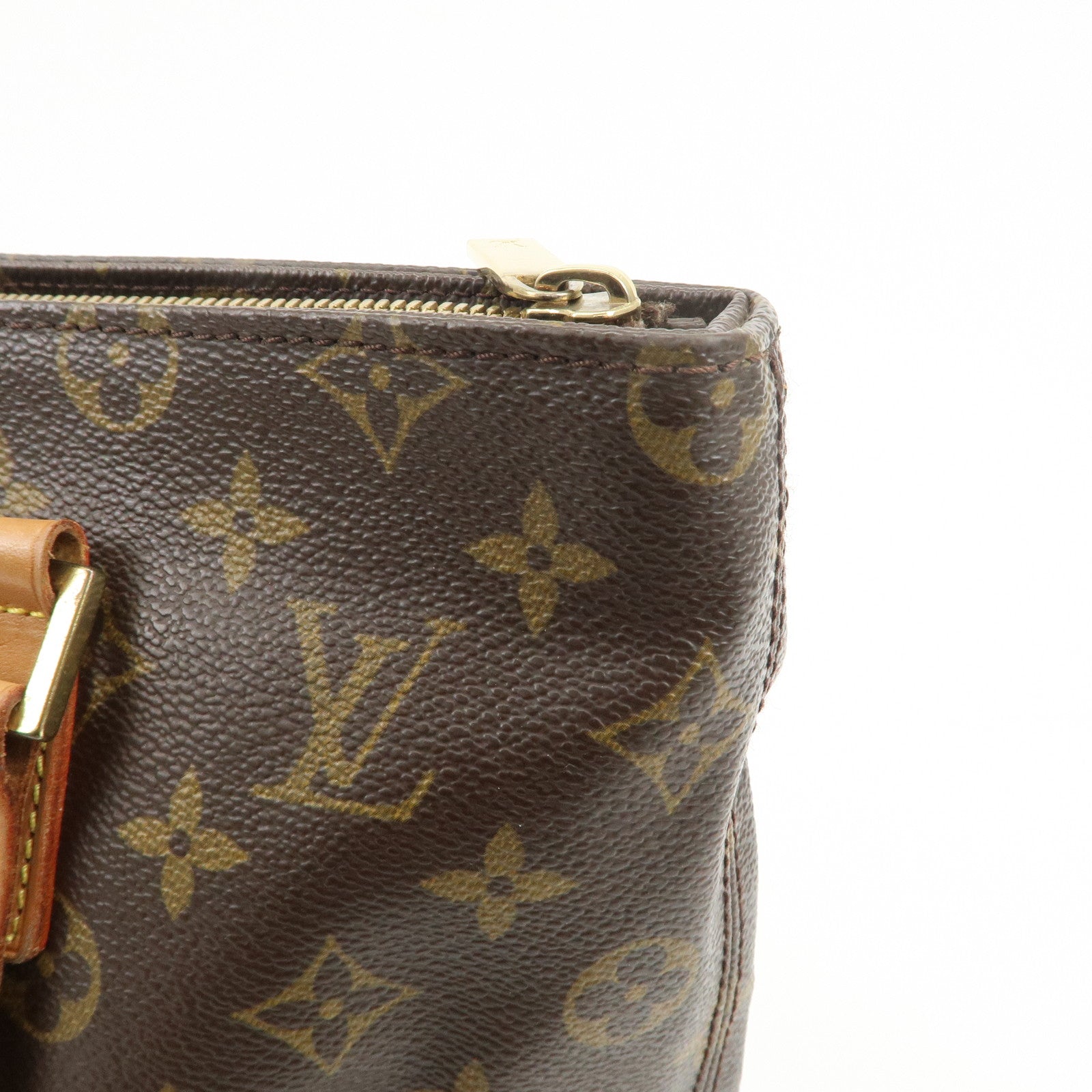 Louis Vuitton Monogram Cabas Piano Tote Bag Hand Bag M51148