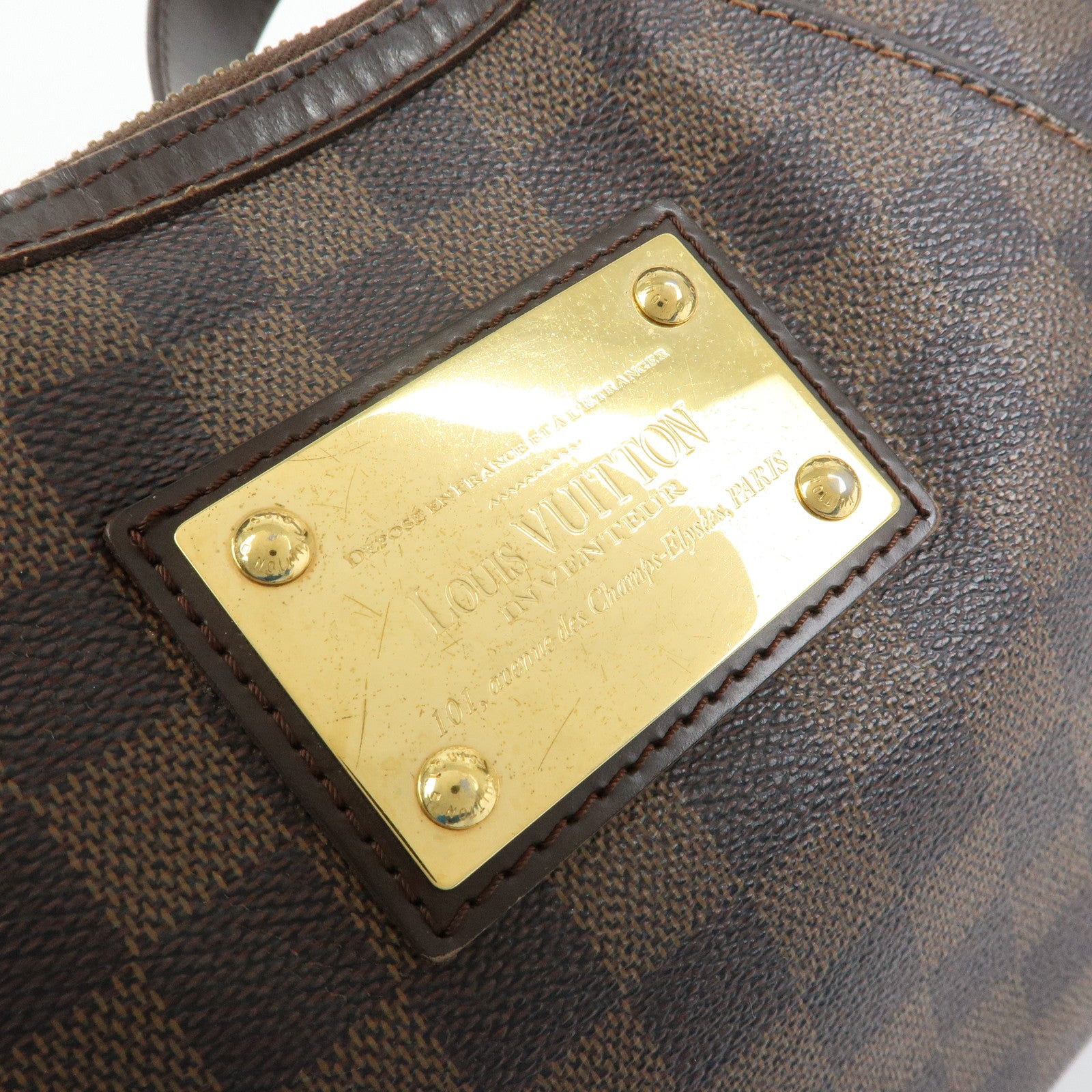 Louis Vuitton Damier Thames GM Shoulder Bag Damier Ebene N48181