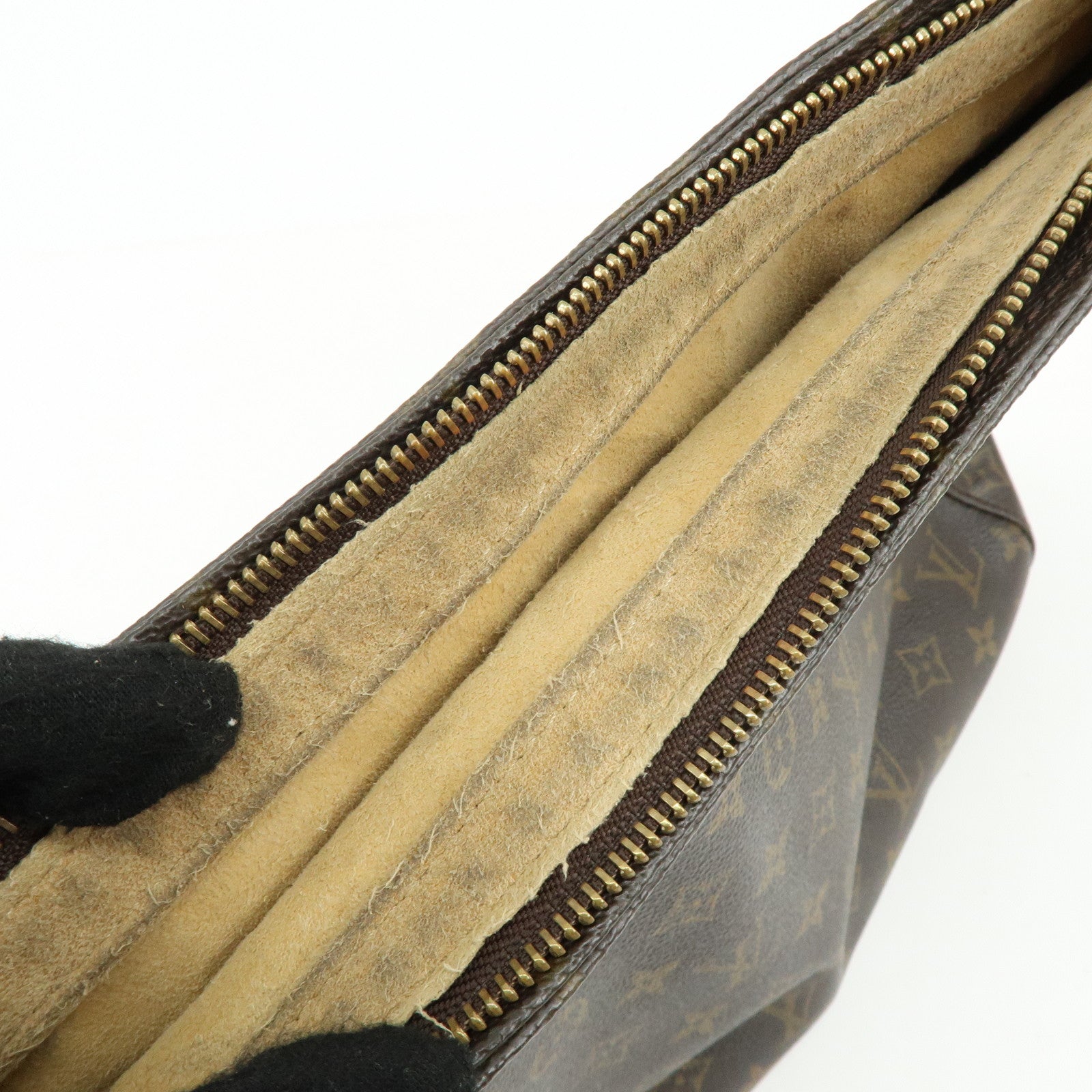 Louis Vuitton Monogram Looping GM Shoulder Bag Brown M51145