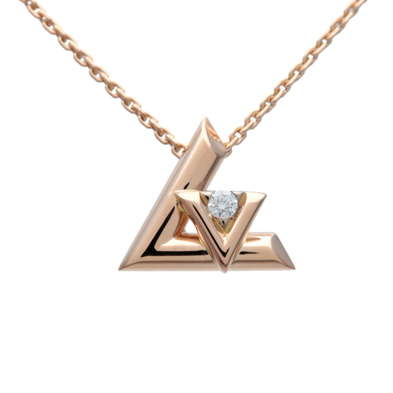 Louis Vuitton Pendentif LV Volt One PM Diamond Necklace Q93813