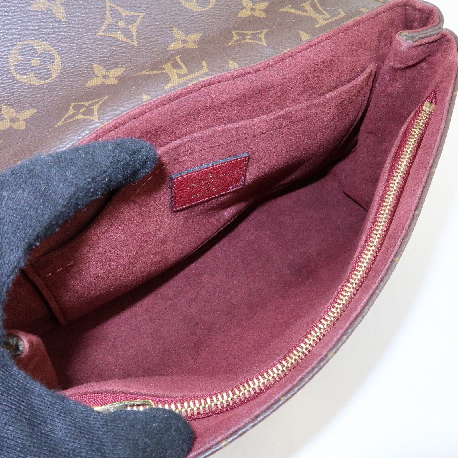 Louis Vuitton Monogram Saint Placide Canvas Shoulder Bag M43715