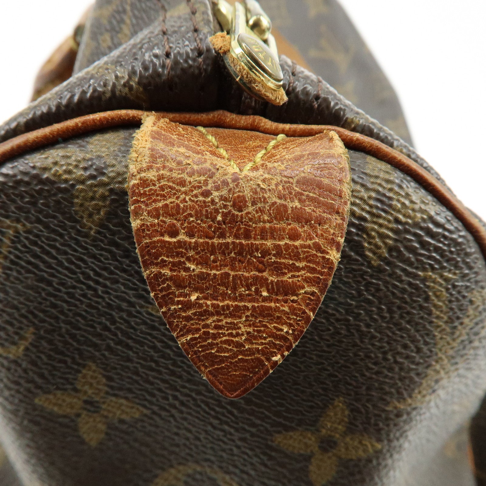 Louis Vuitton Monogram Speedy 30 Boston Bag Hand Bag Brown M41526