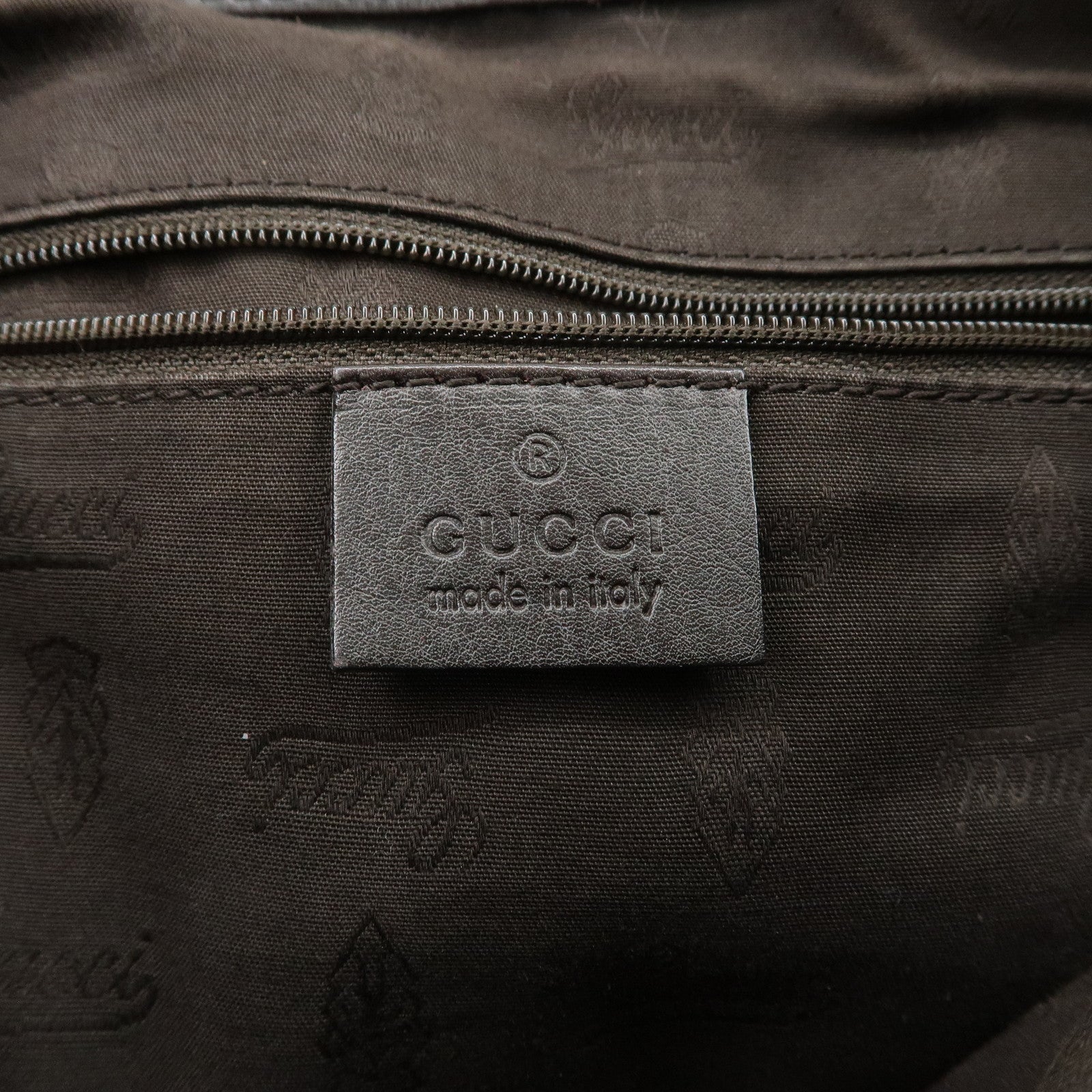 GUCCI Sukey Interlocking G Guccissima 2Way Shoulder Hand Bag 247902