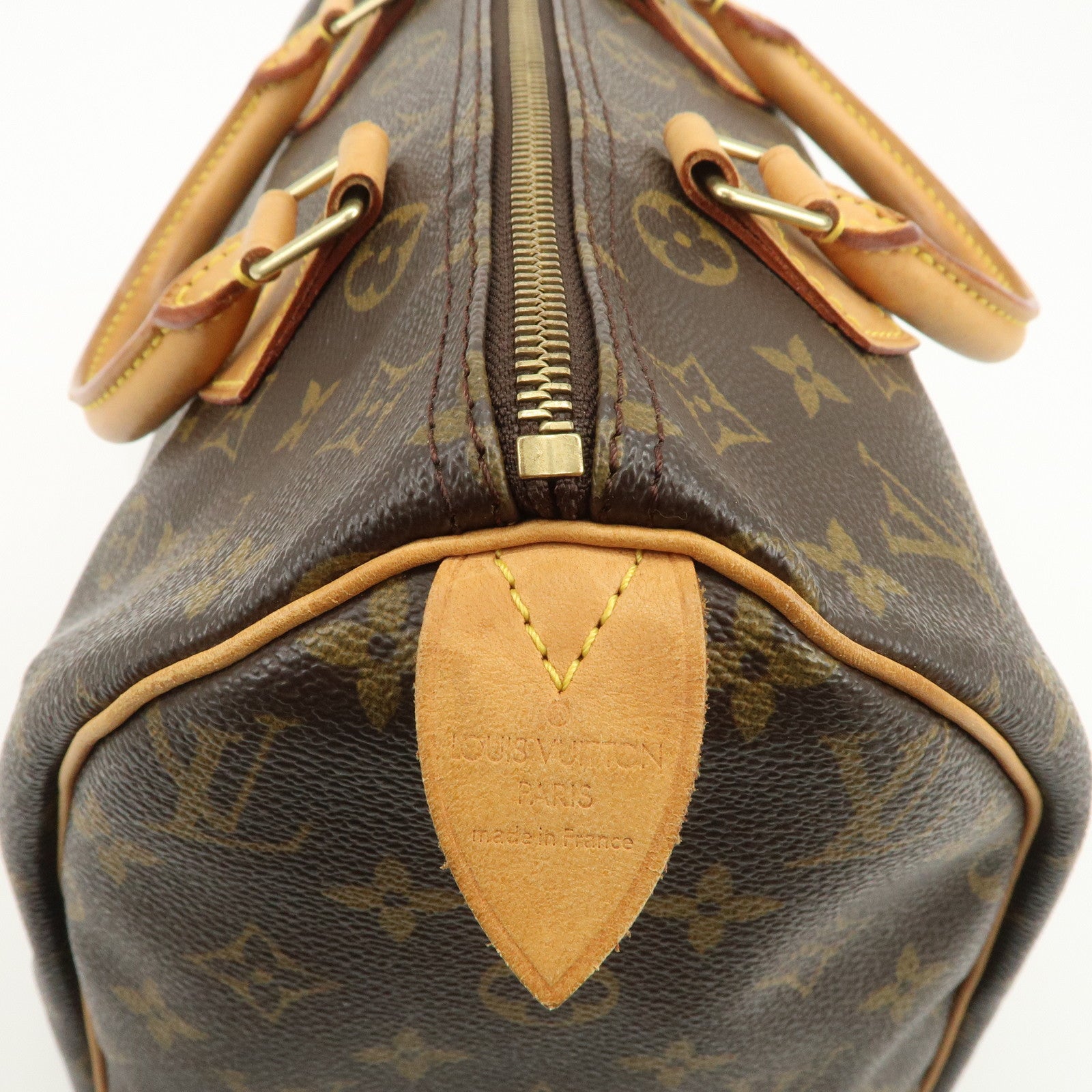 Louis Vuitton Monogram Speedy 30 Boston Bag Hand Bag Brown M41526