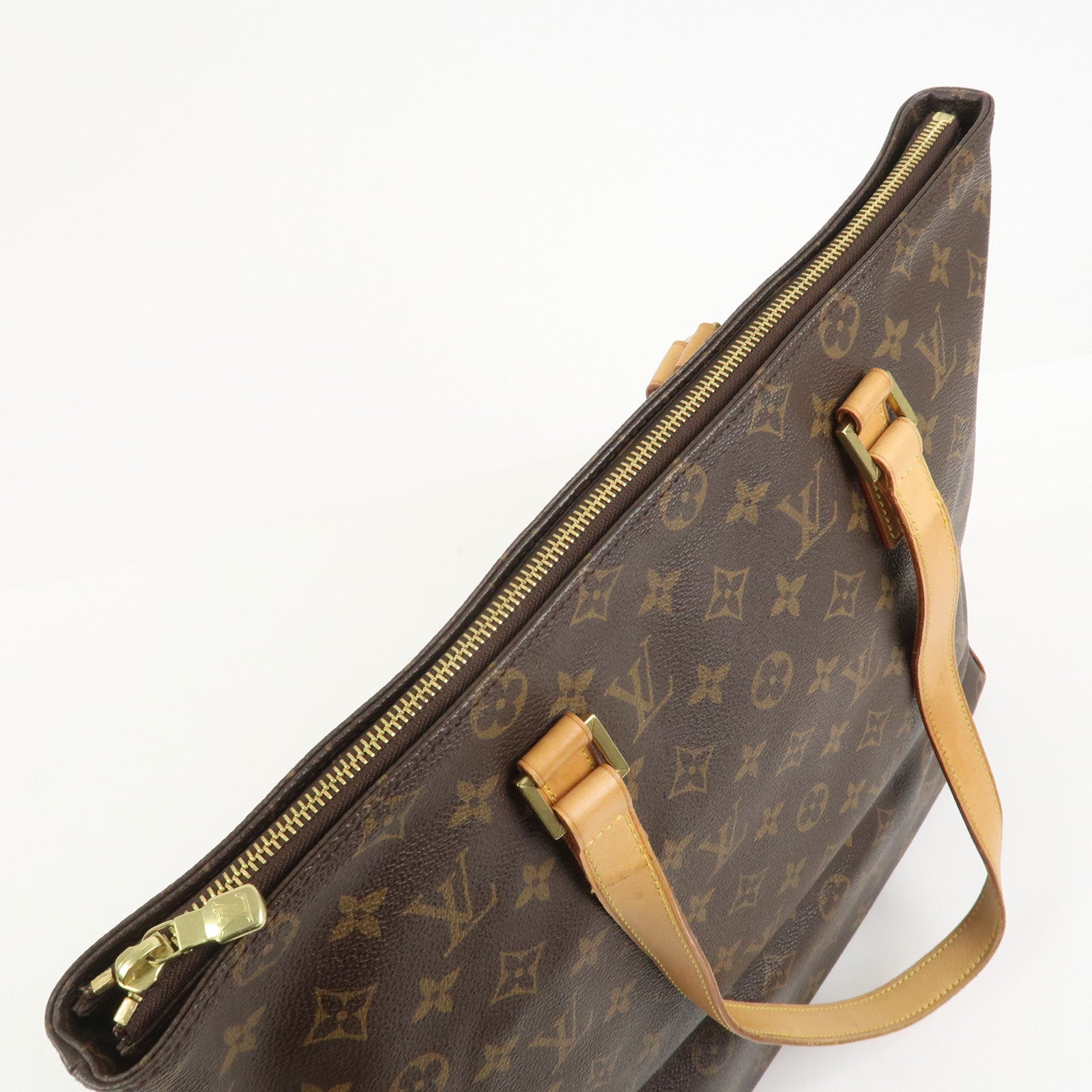 Louis Vuitton Monogram Cabas Mezzo Tote Bag Shoulder Bag M51151