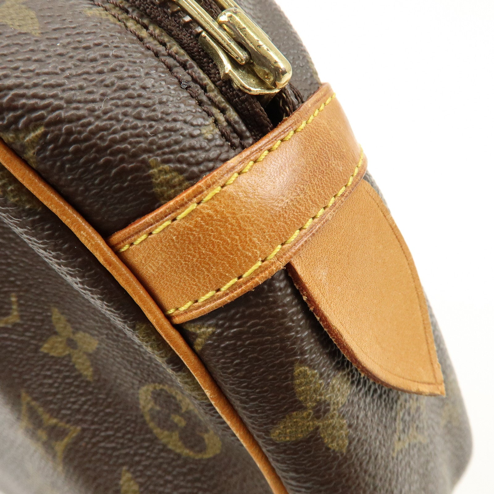 Louis Vuitton Monogram Compiegne 28 Pouch Clutch Bag Brown M51845