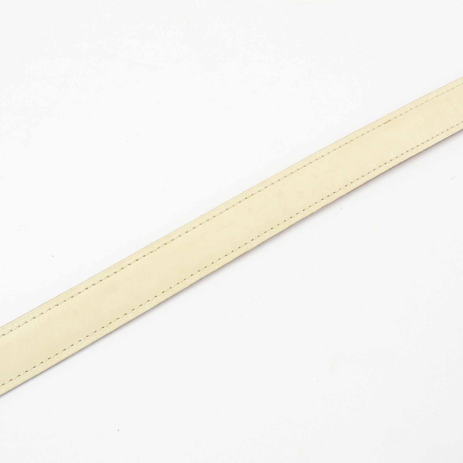 HERMES H Buckle Reversible Constance Belt Ivory Light Brown