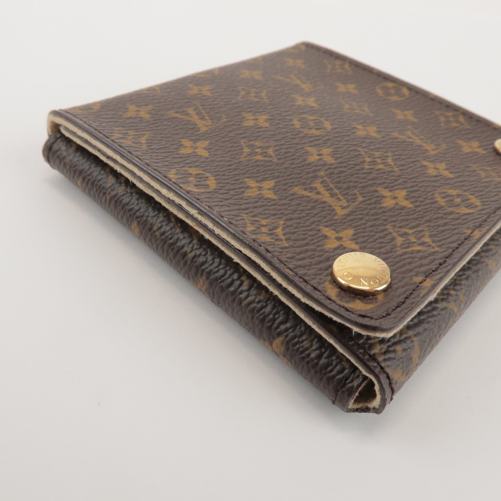 Louis Vuitton Monogram Set of 3 Canvas Necklace Case Earring Case