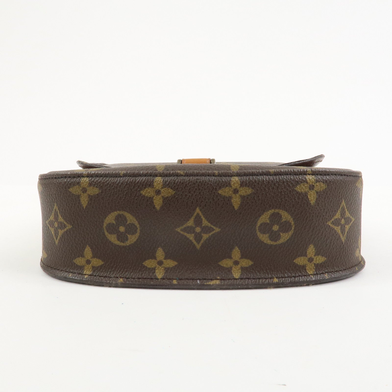 Louis Vuitton Monogram Saint Cloud MM Shoulder Bag Brown M51243