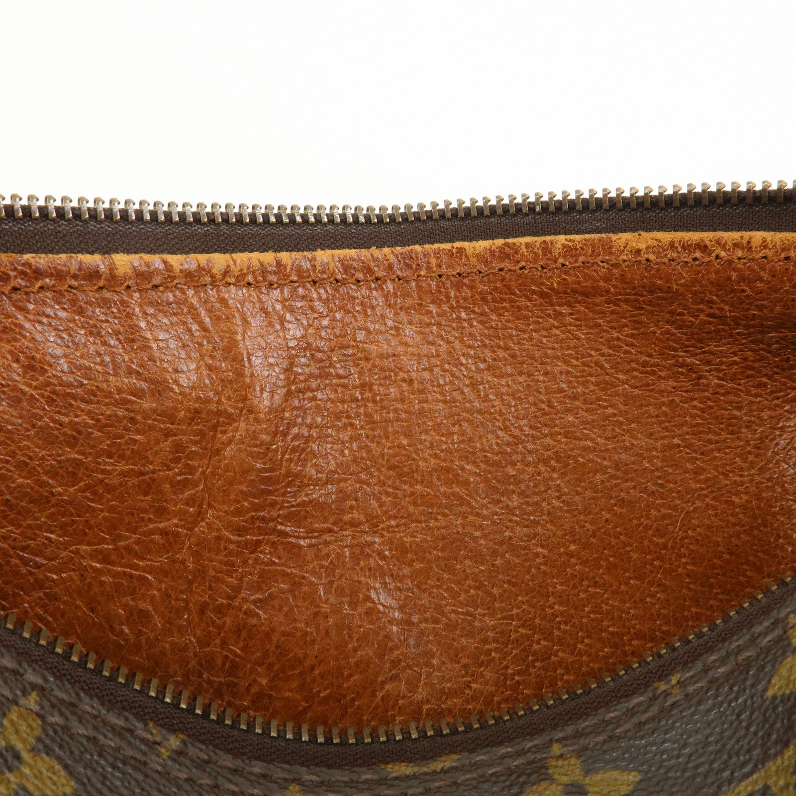 Louis Vuitton Monogram Papillon 30 Hand Bag Brown Old Style M51365