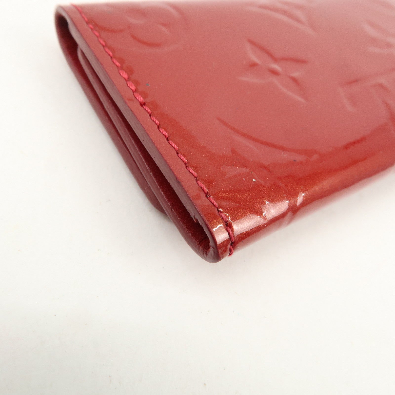 Louis Vuitton Monogram Vernis Multicles 4 Key Case Cerise M90204
