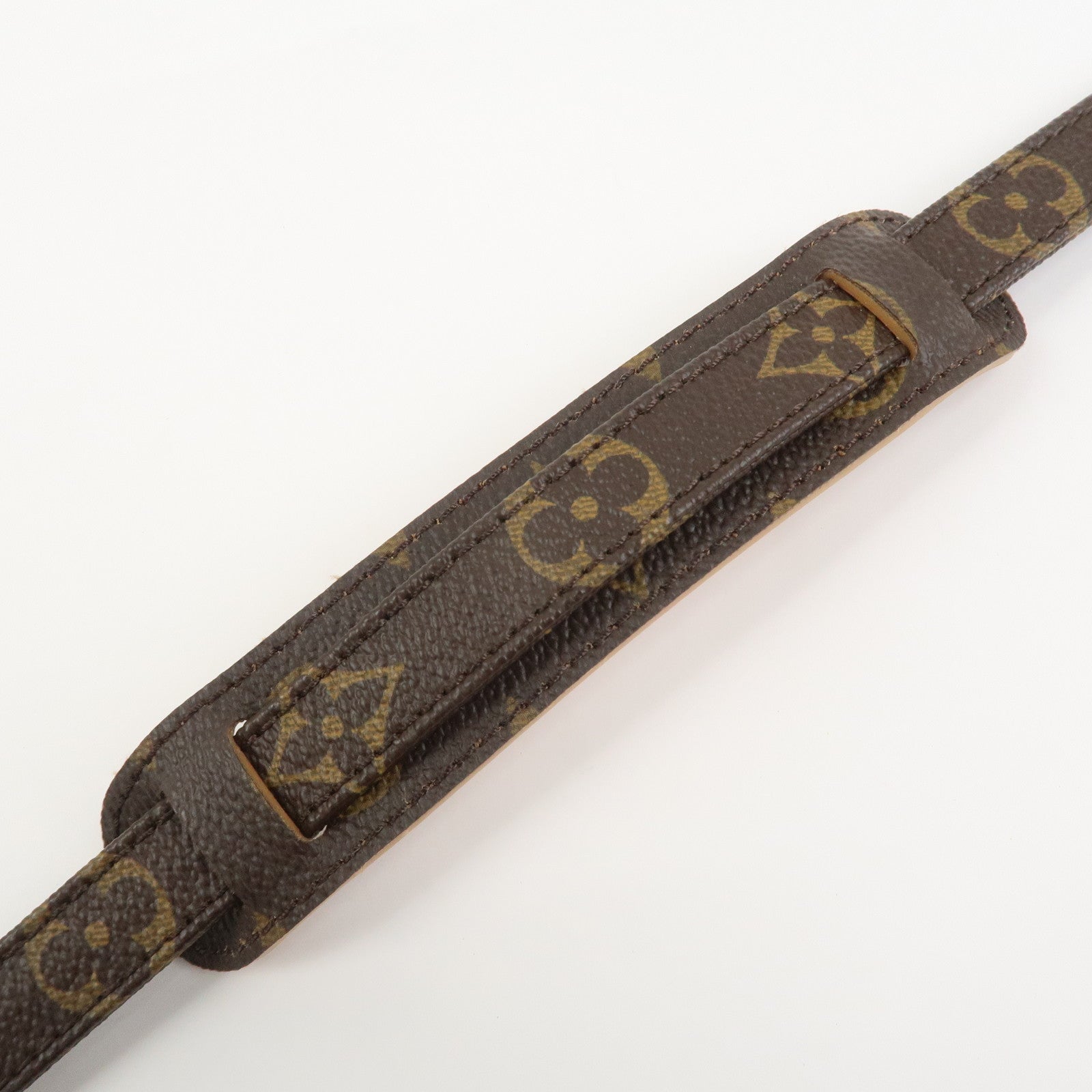 Louis Vuitton Monogram Adjustable Shoulder Strap Brown 120cm J52315