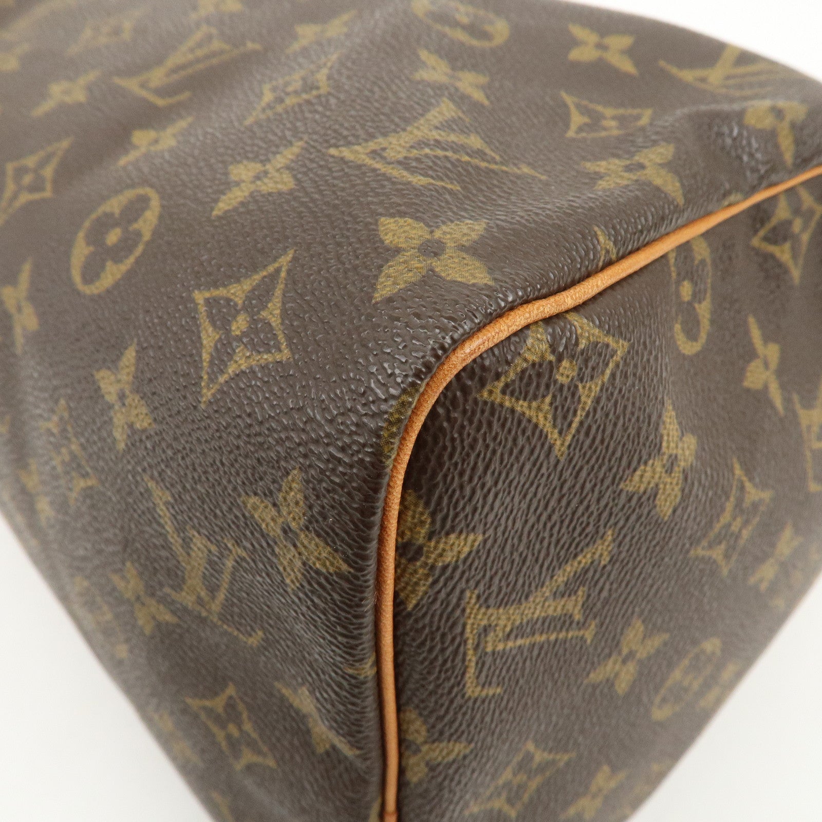 Louis Vuitton Monogram Speedy 30 Boston Bag Hand Bag Brown M41526