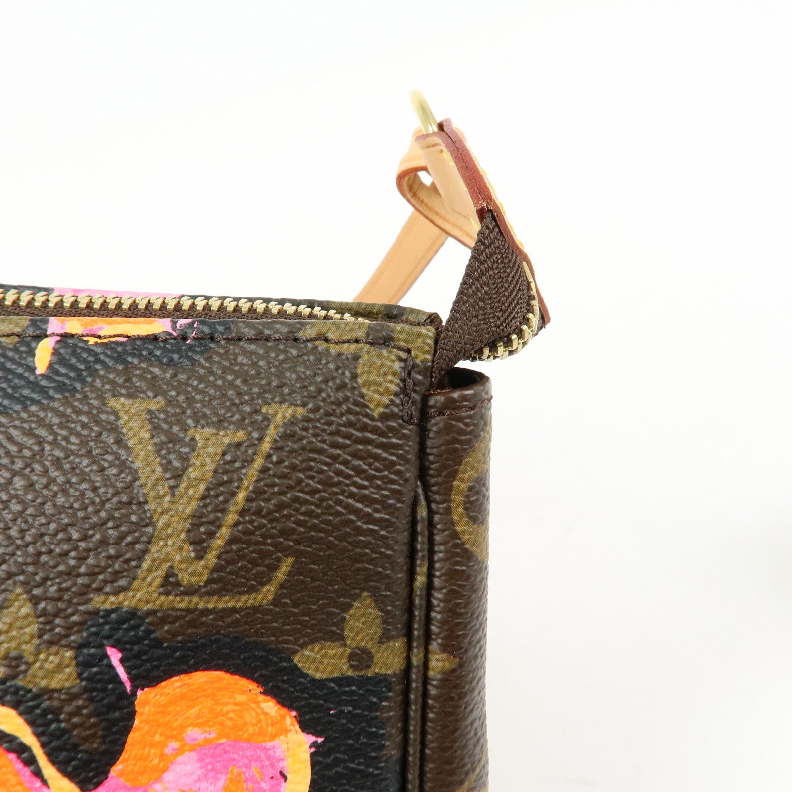 Louis Vuitton Monogram Rose Pochette Accessoires Pouch M48615