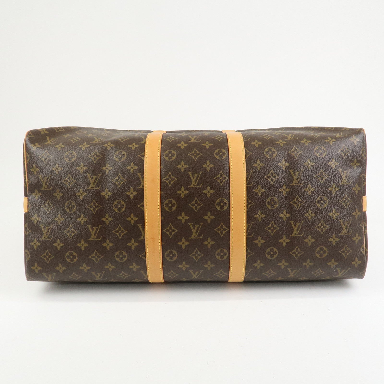 Louis Vuitton Monogram Keep All Bandouliere 55 Boston Bag M41414