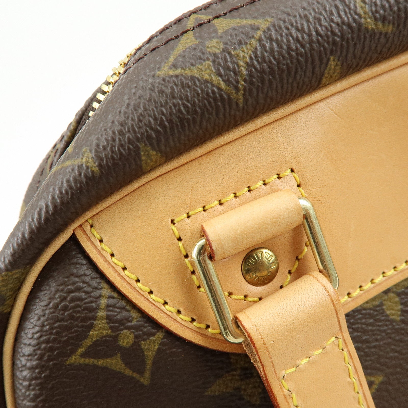 Louis Vuitton Monogram Excursion Shoes Case Hand Bag M41450