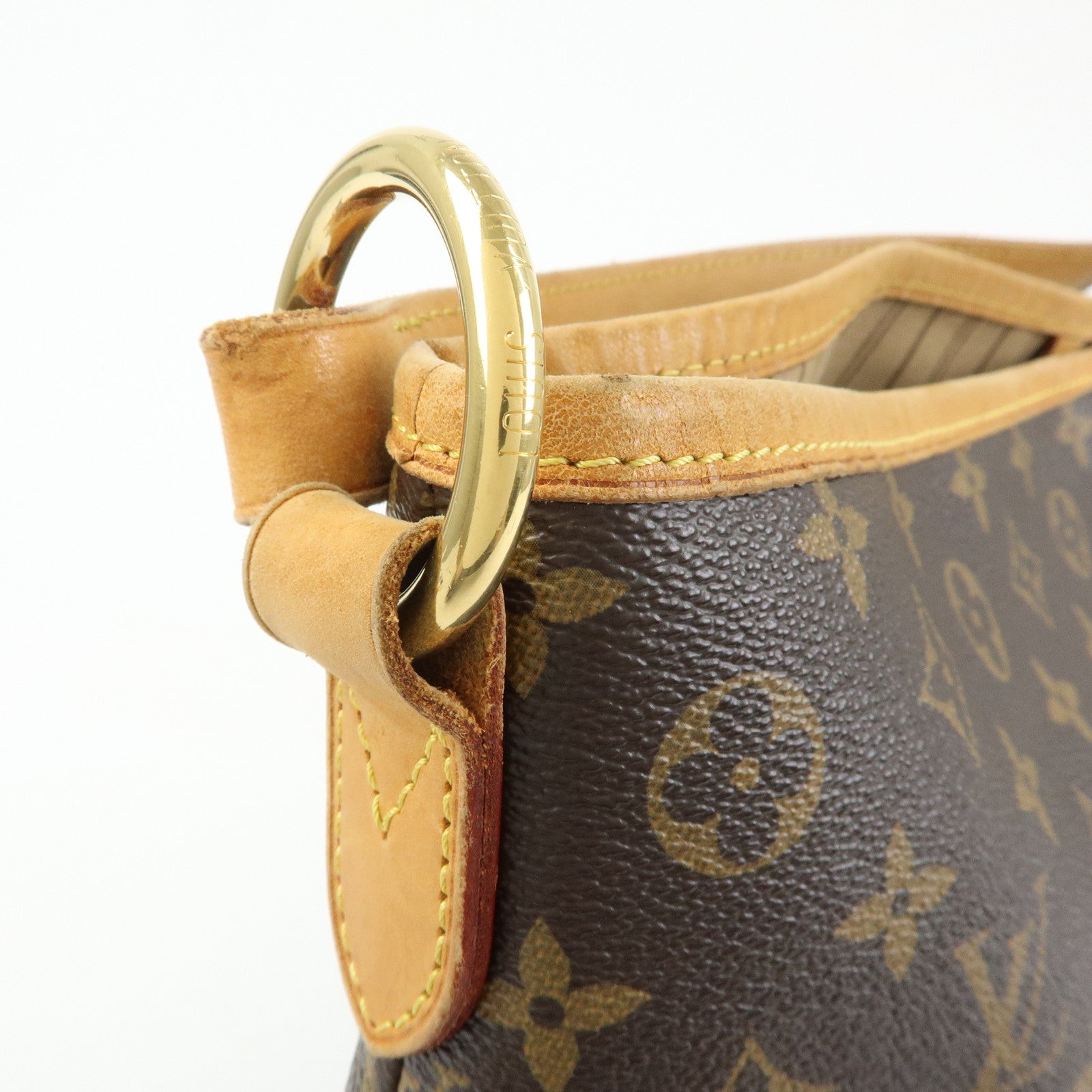 Louis Vuitton Monogram Delightful MM Shoulder Bag Brown M50156