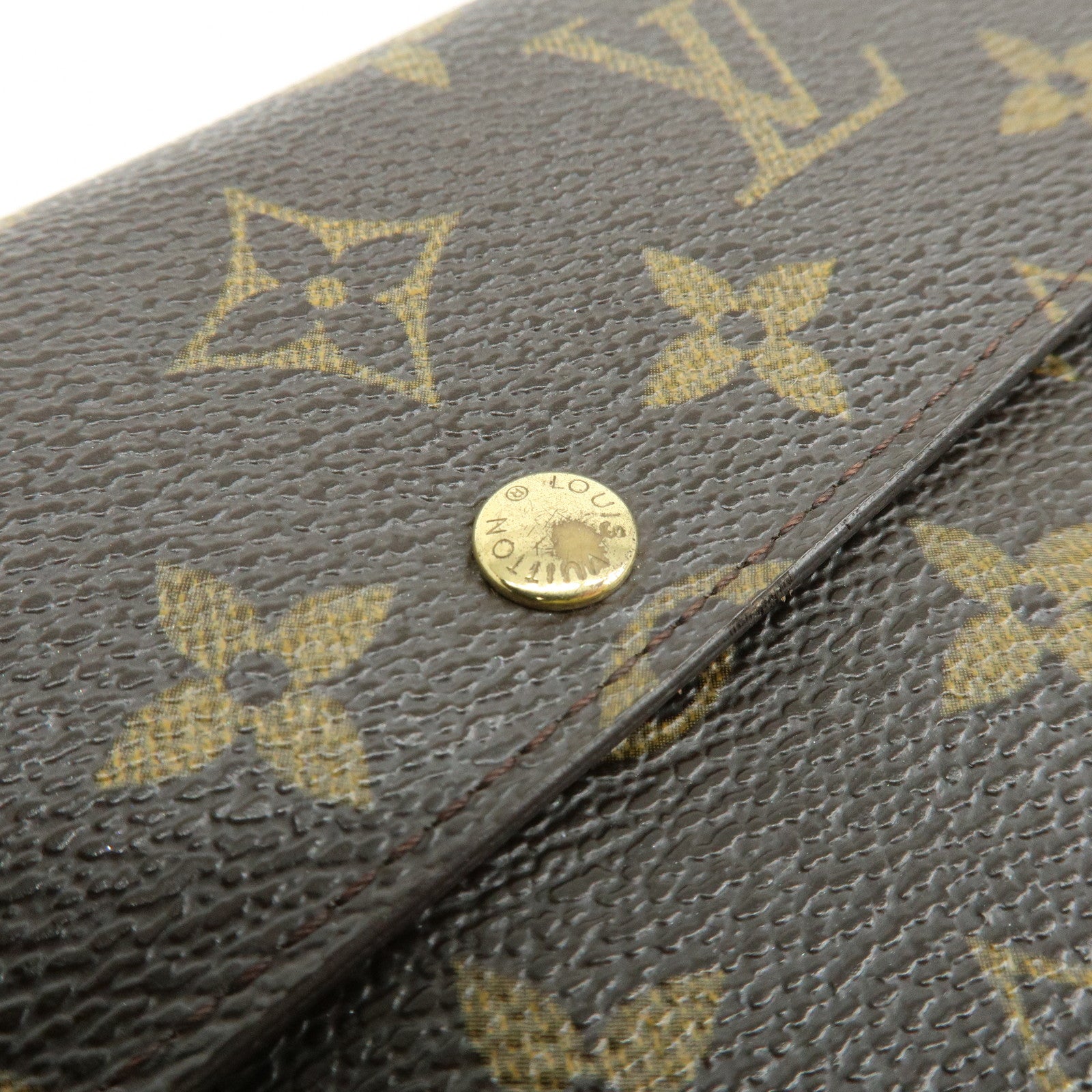 Louis Vuitton Monogram Porte Monnaie Credit Long Wallet M61726