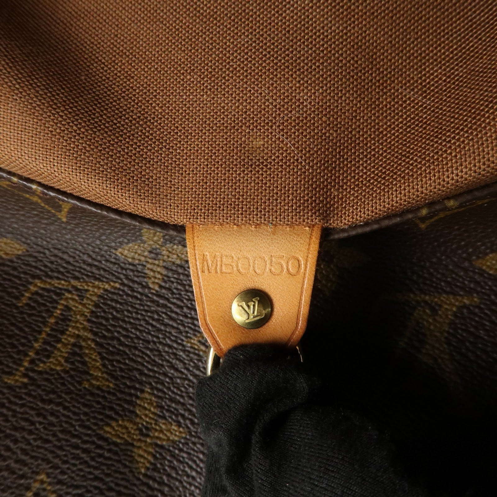 Louis Vuitton Monogram Sac Shopping Shoulder Bag Brown M51108