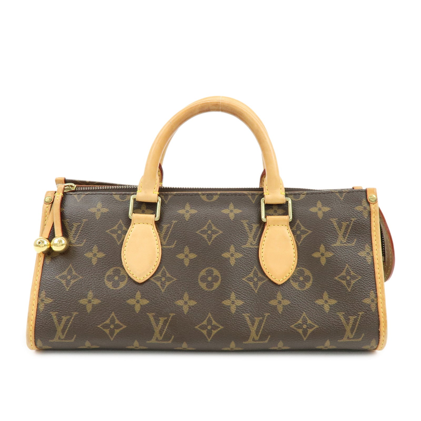 Louis Vuitton Monogram Canvas Popincourt Hand Bag Brown M40009