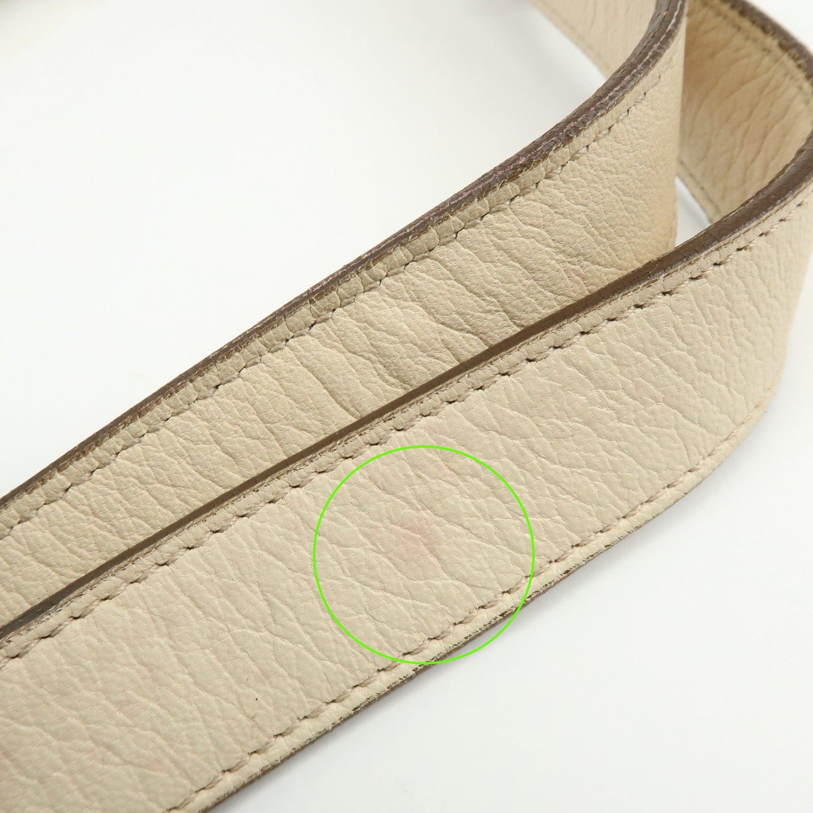 SAINT LAURENT PARIS YSL Nadja Shoulder Bag Light Beige 112937