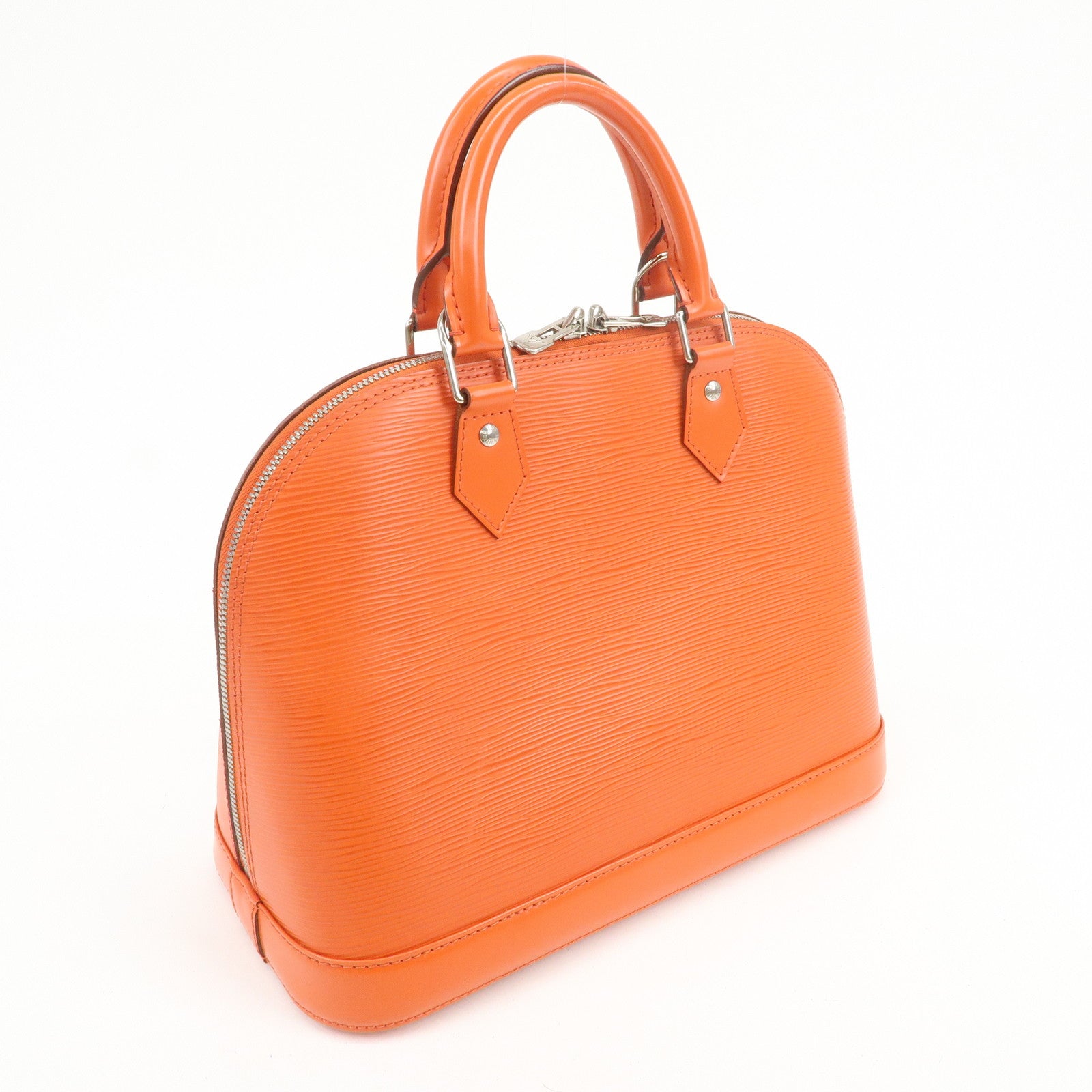 Louis Vuitton Epi Alma PM Hand Bag Pimont Orange M40623