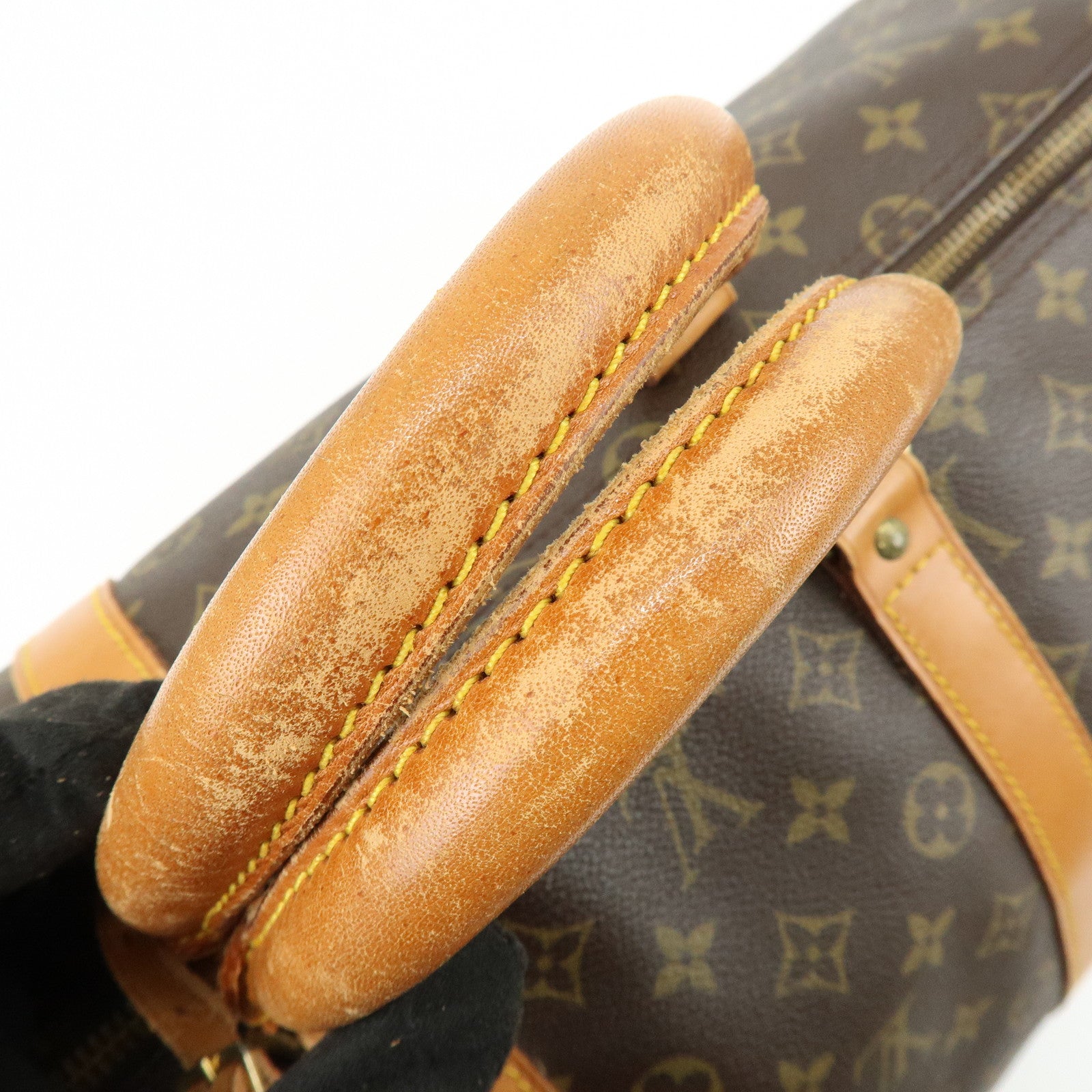 Louis Vuitton Monogram Keep All 55 Boston Bag Brown M41424