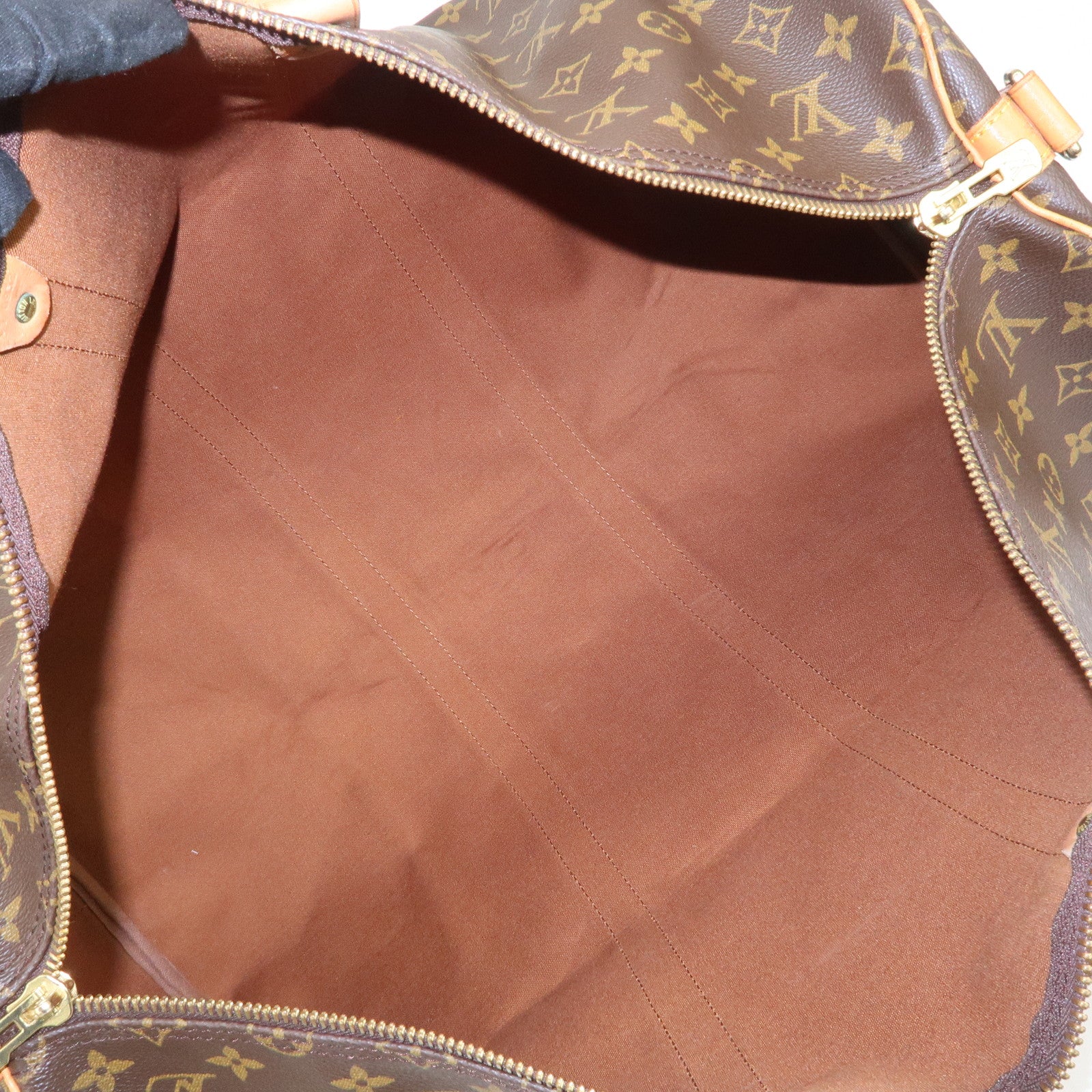 Louis Vuitton Monogram Keep All Bandouliere 55 Boston Bag M41414