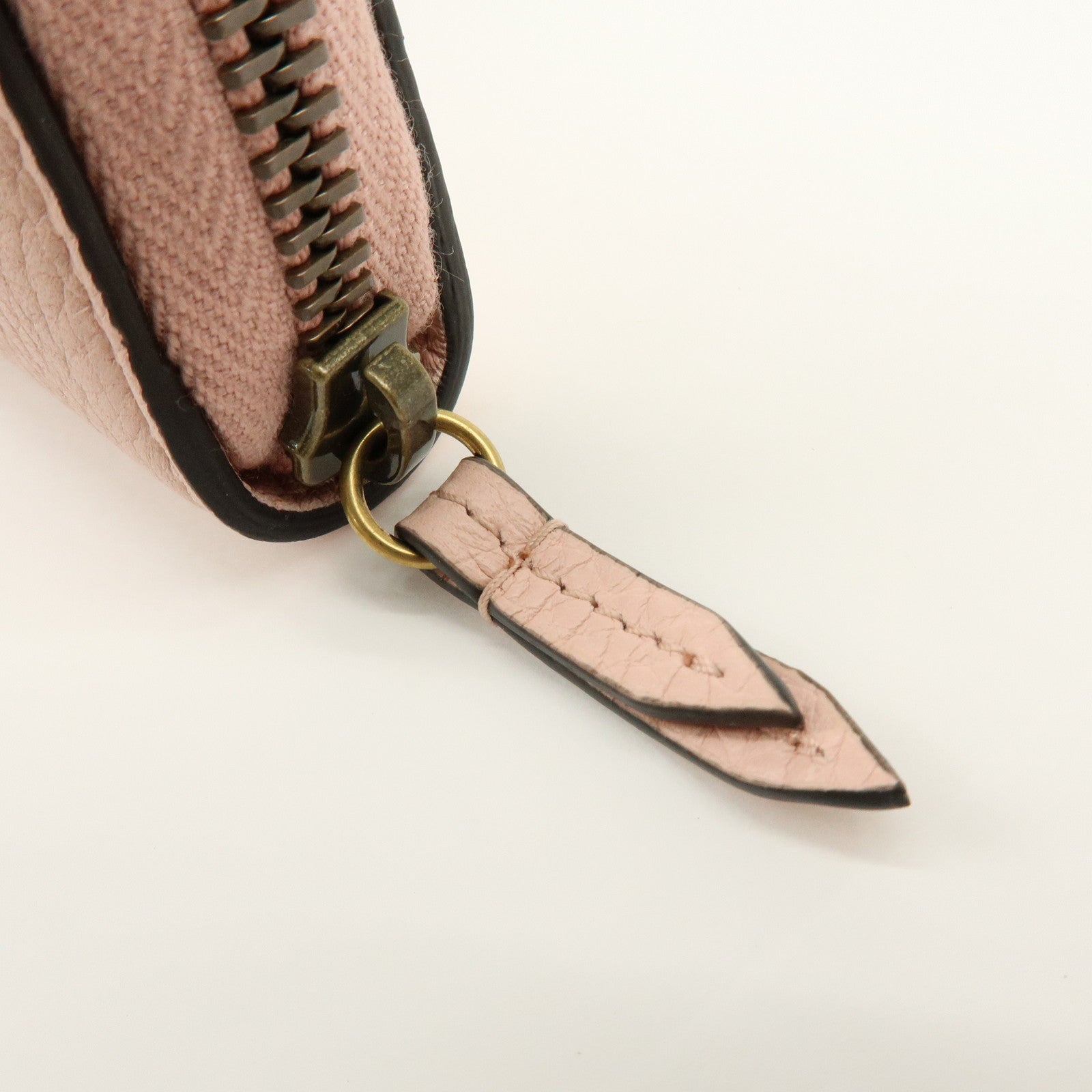 GUCCI Animalier Leather 6 Ring Key Case Key Holder Pink 498096