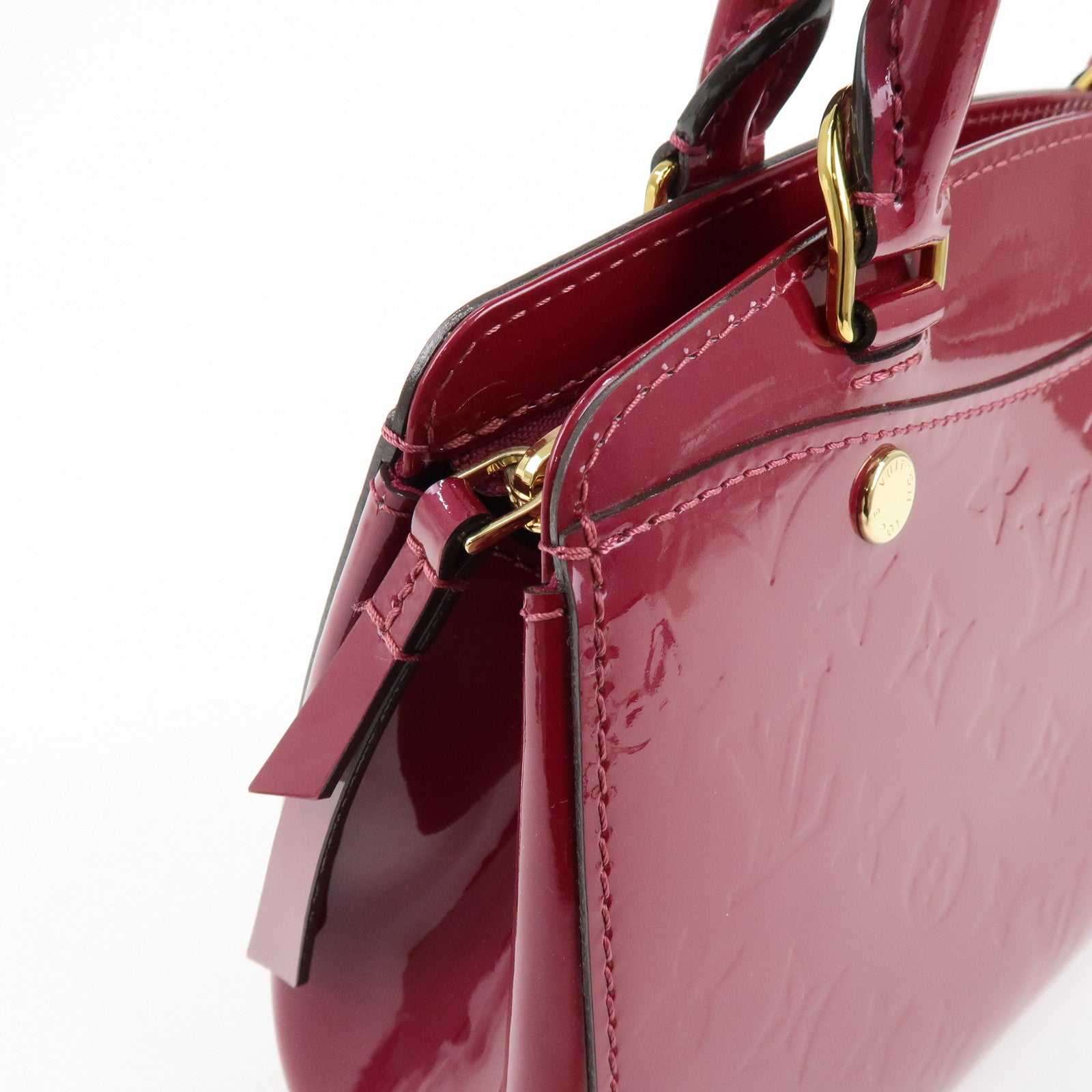 Louis Vuitton Monogram Vernis Leather Brea PM 2Way Bag M50810