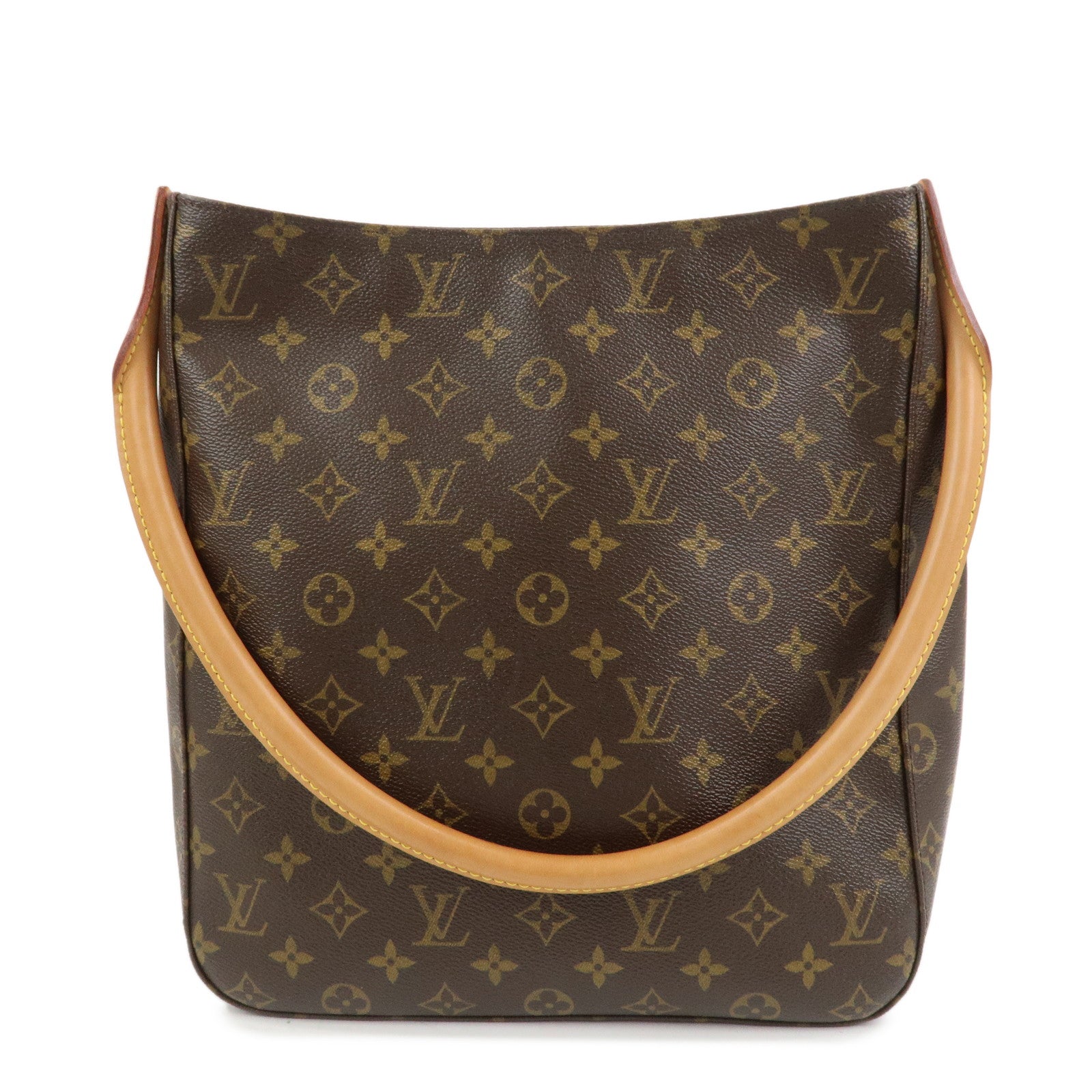Louis Vuitton Monogram Canvas Looping GM Shoulder Bag Brown M51145