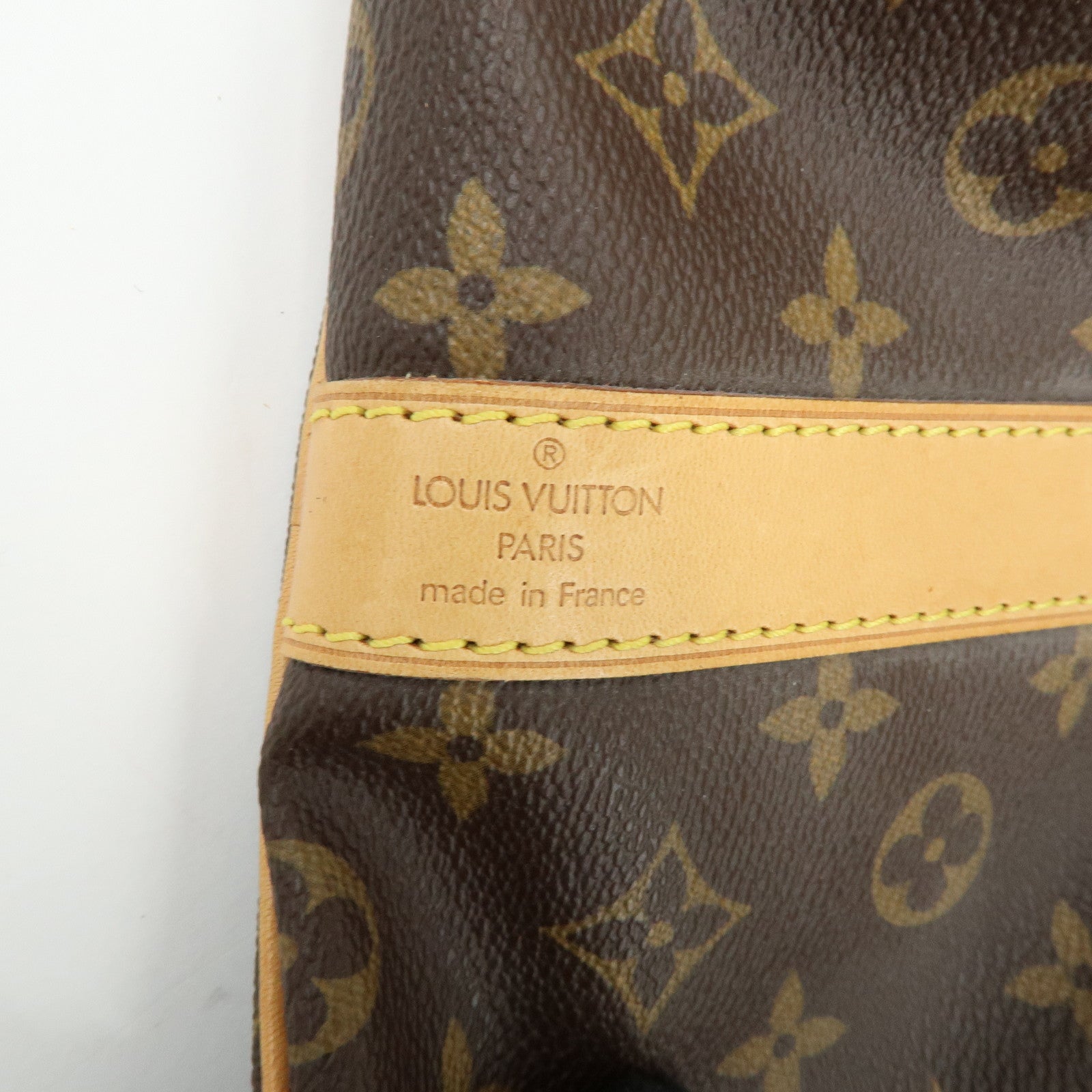 Louis Vuitton Monogram Keep All Bandouliere 55 Boston Bag M41414
