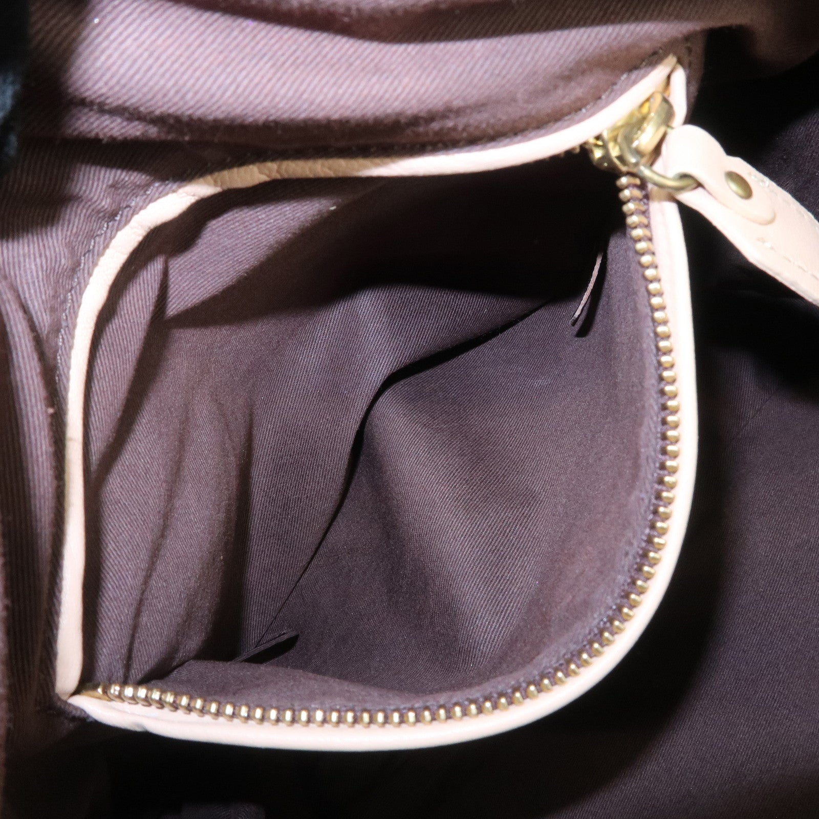 Chloe Paraty Leather 2Way Bag Hand Bag Shoulder Bag Dark Brown