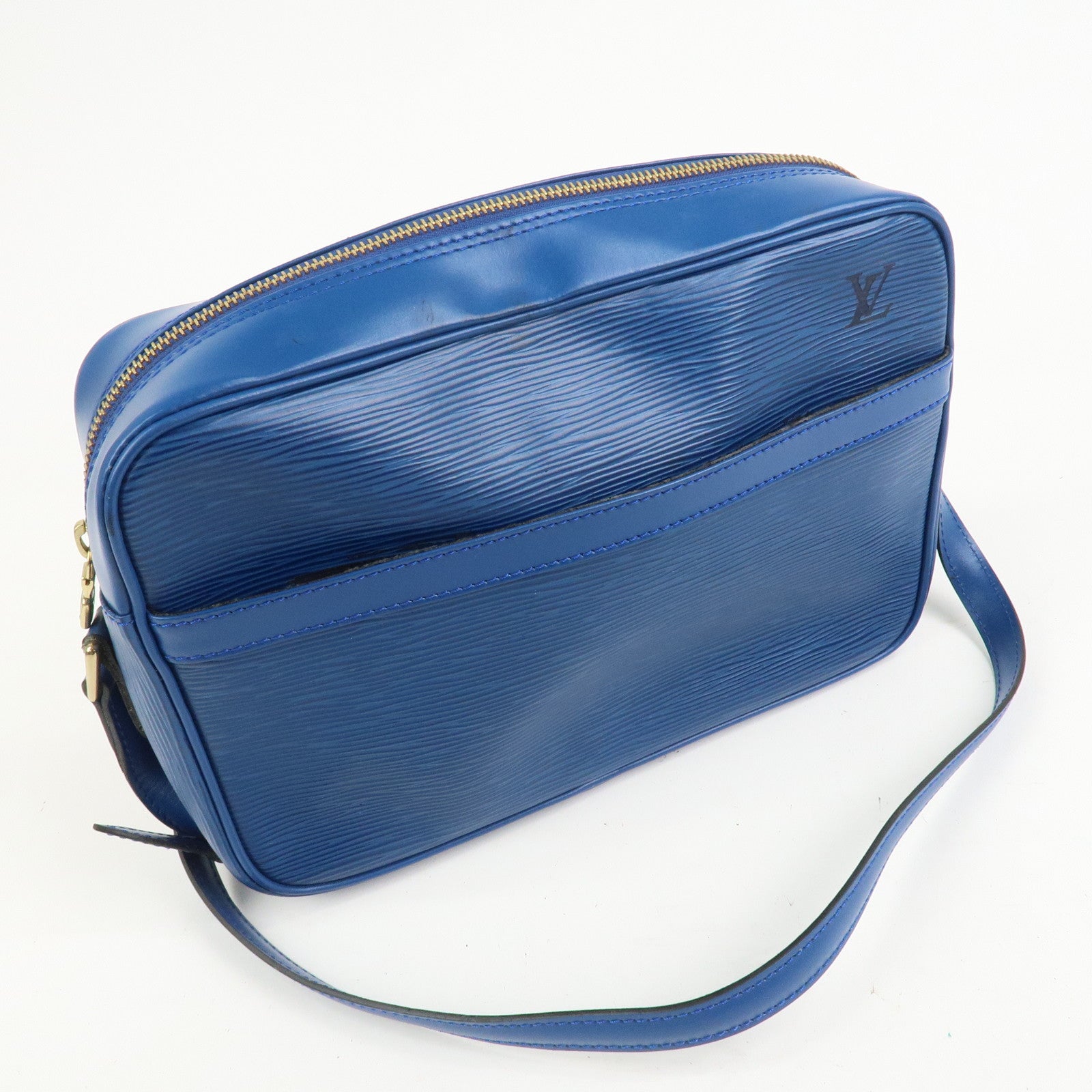 Louis Vuitton Epi Trocadero 27 Shoulder Bag Toledo Blue M51315