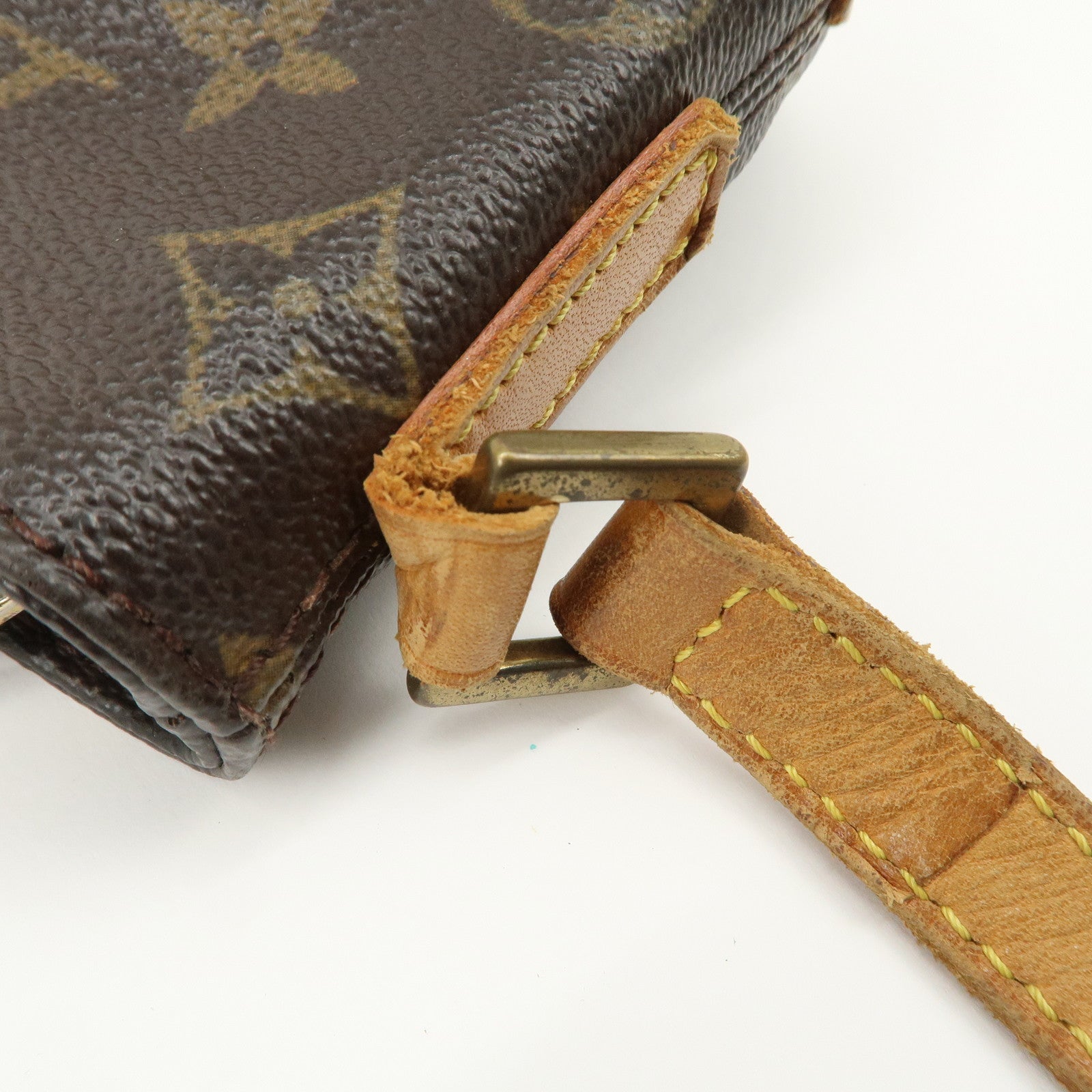 Louis Vuitton Monogram Trotteur Shoulder Bag Brown M51240