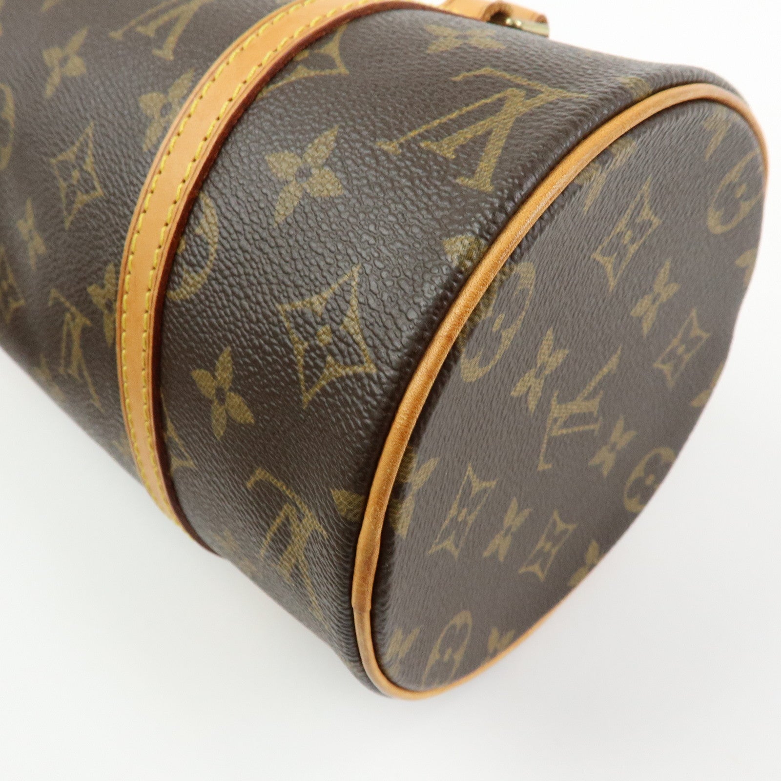 Louis Vuitton Monogram Papillon 26 Hand Bag Brown M51386